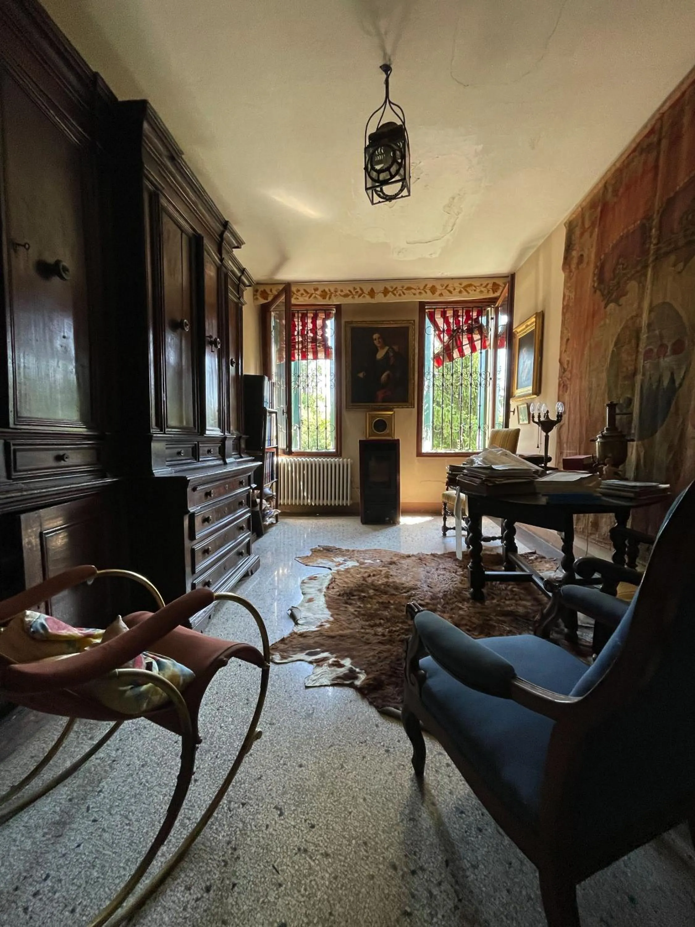 Seating area in B&B Villa Gradenigo