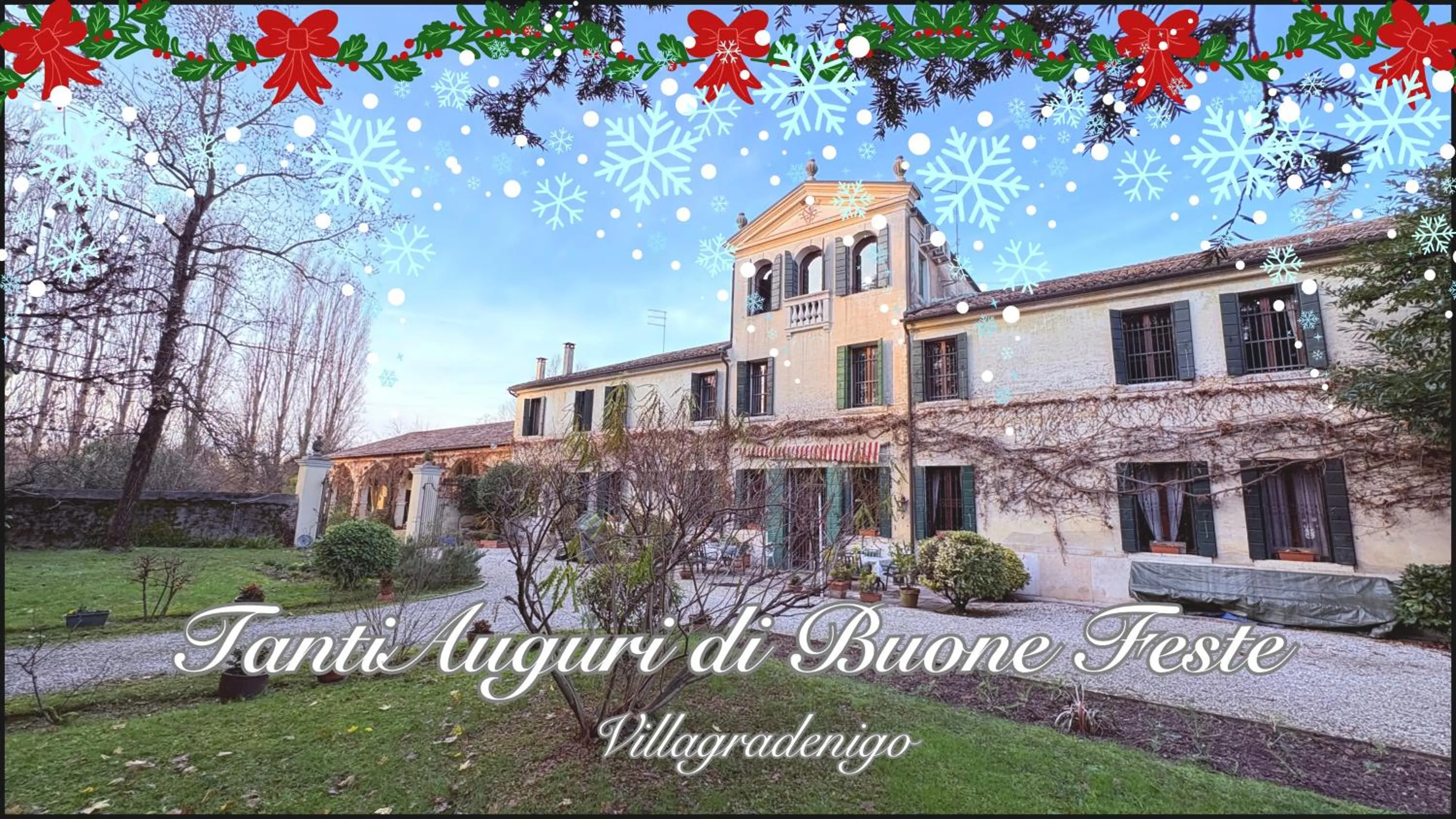 Property building in B&B Villa Gradenigo