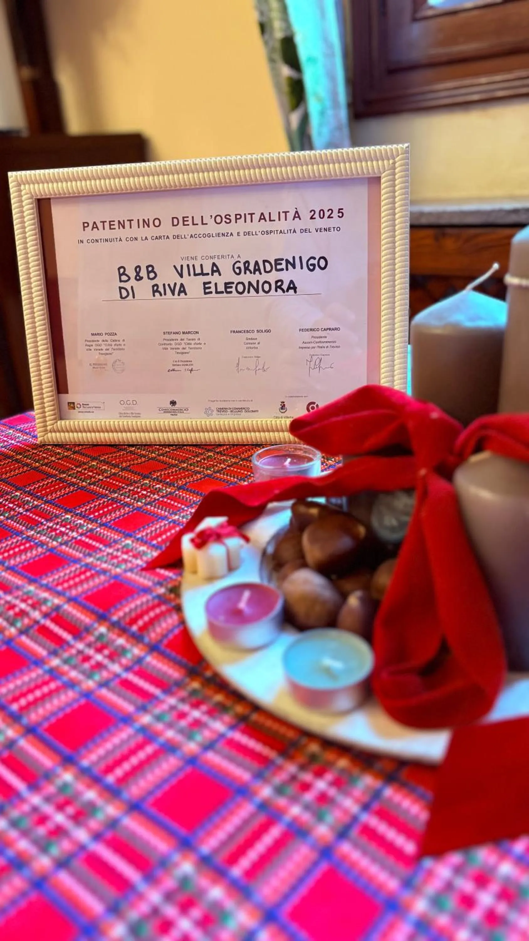 Breakfast in B&B Villa Gradenigo