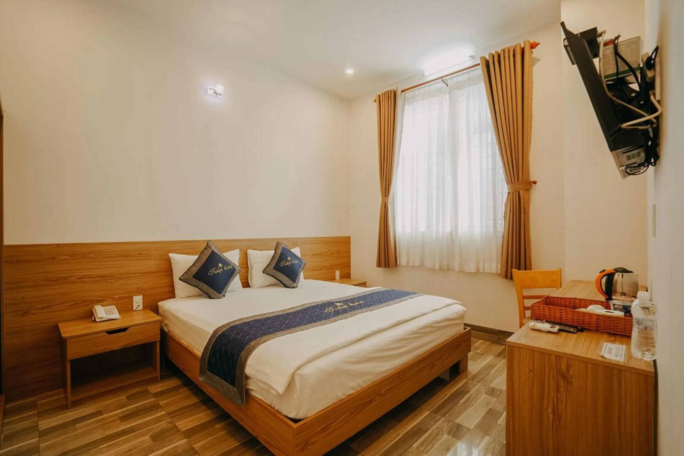 Photo of the whole room, Bed in Tulip Hotel