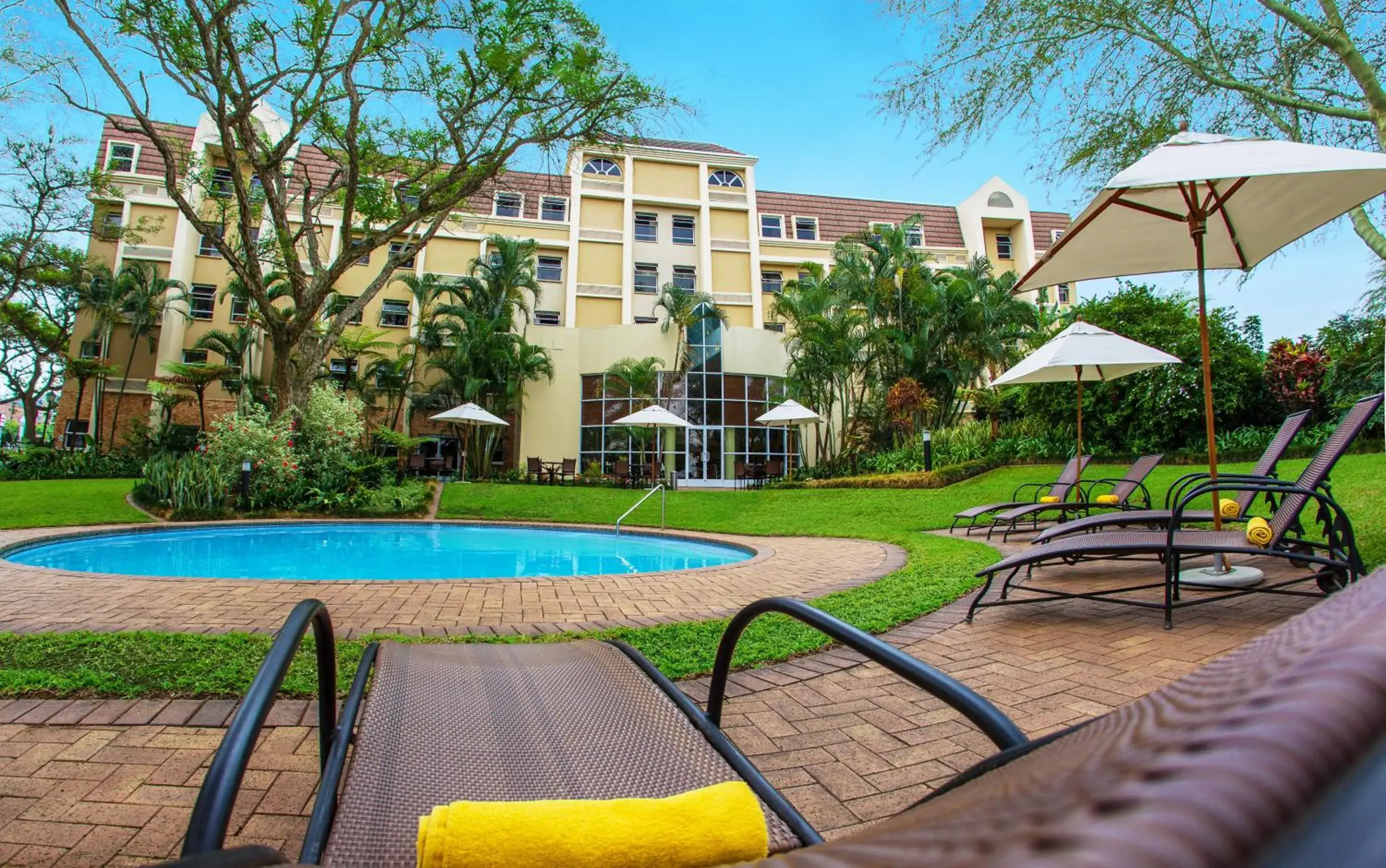 Swimming pool in StayEasy Mbombela Swimming pool in StayEasy Mbombela