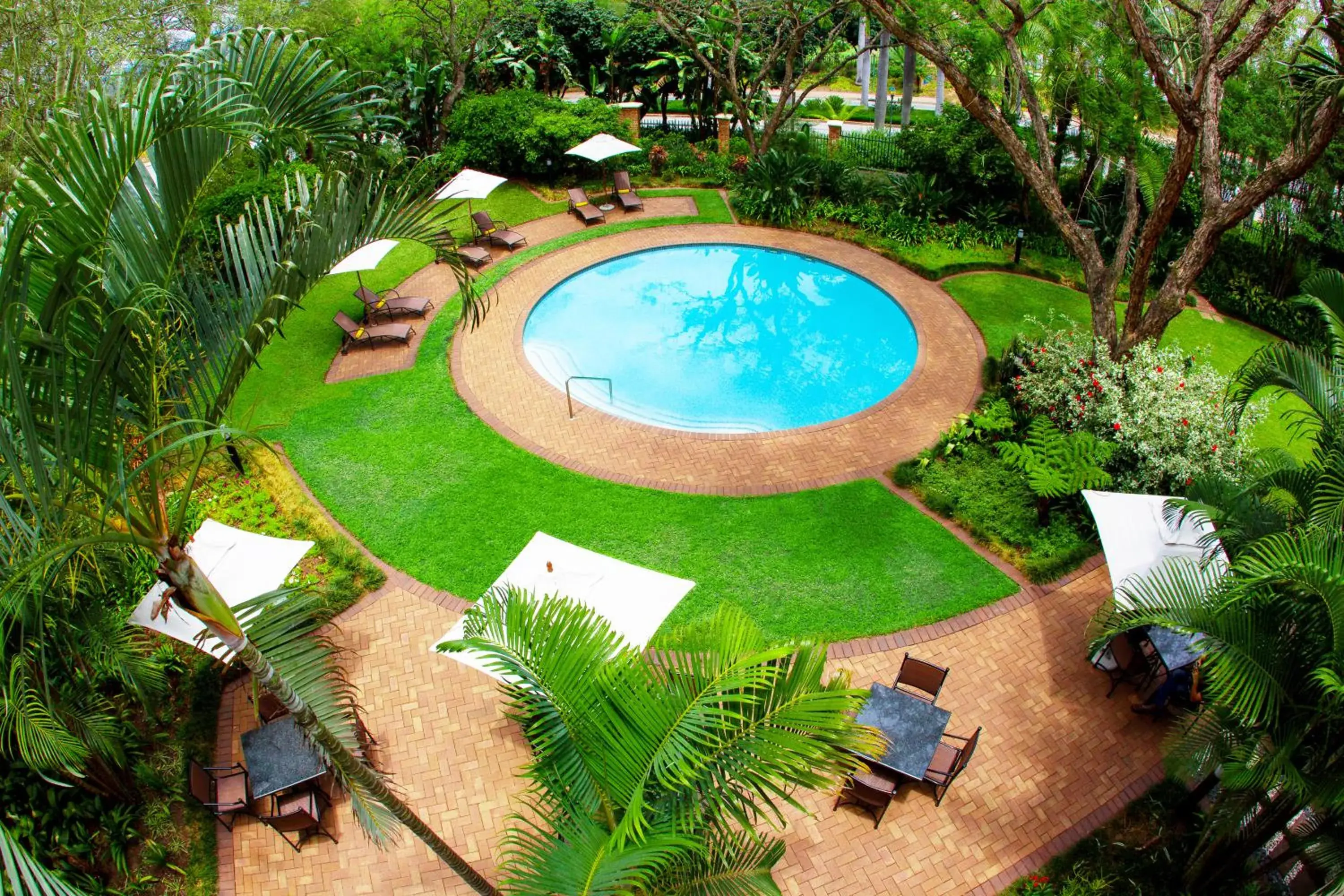 Swimming pool in StayEasy Mbombela Swimming pool in StayEasy Mbombela