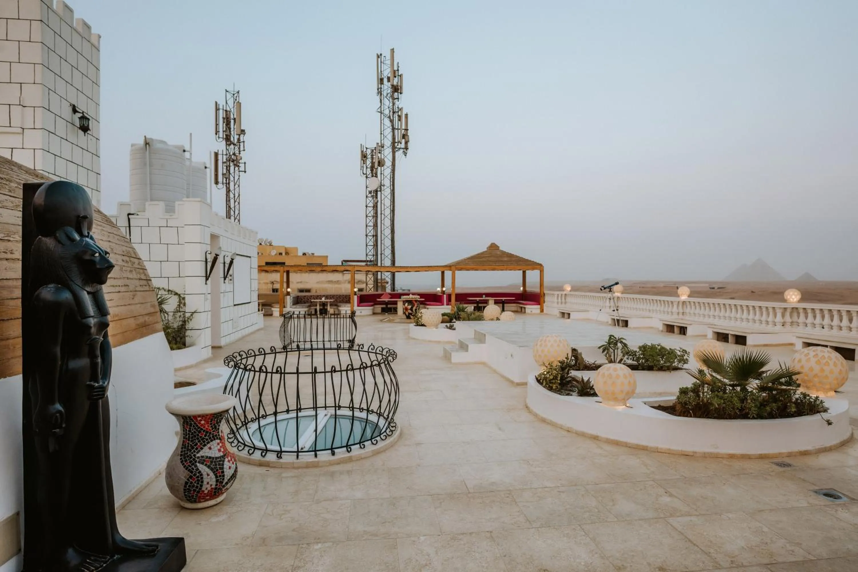 Patio in Desert Moon