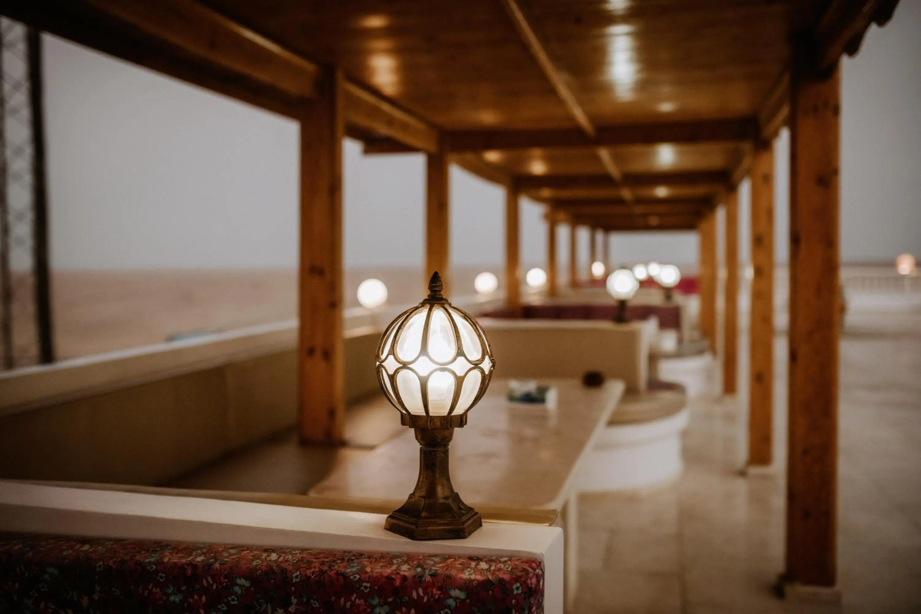 Patio in Desert Moon