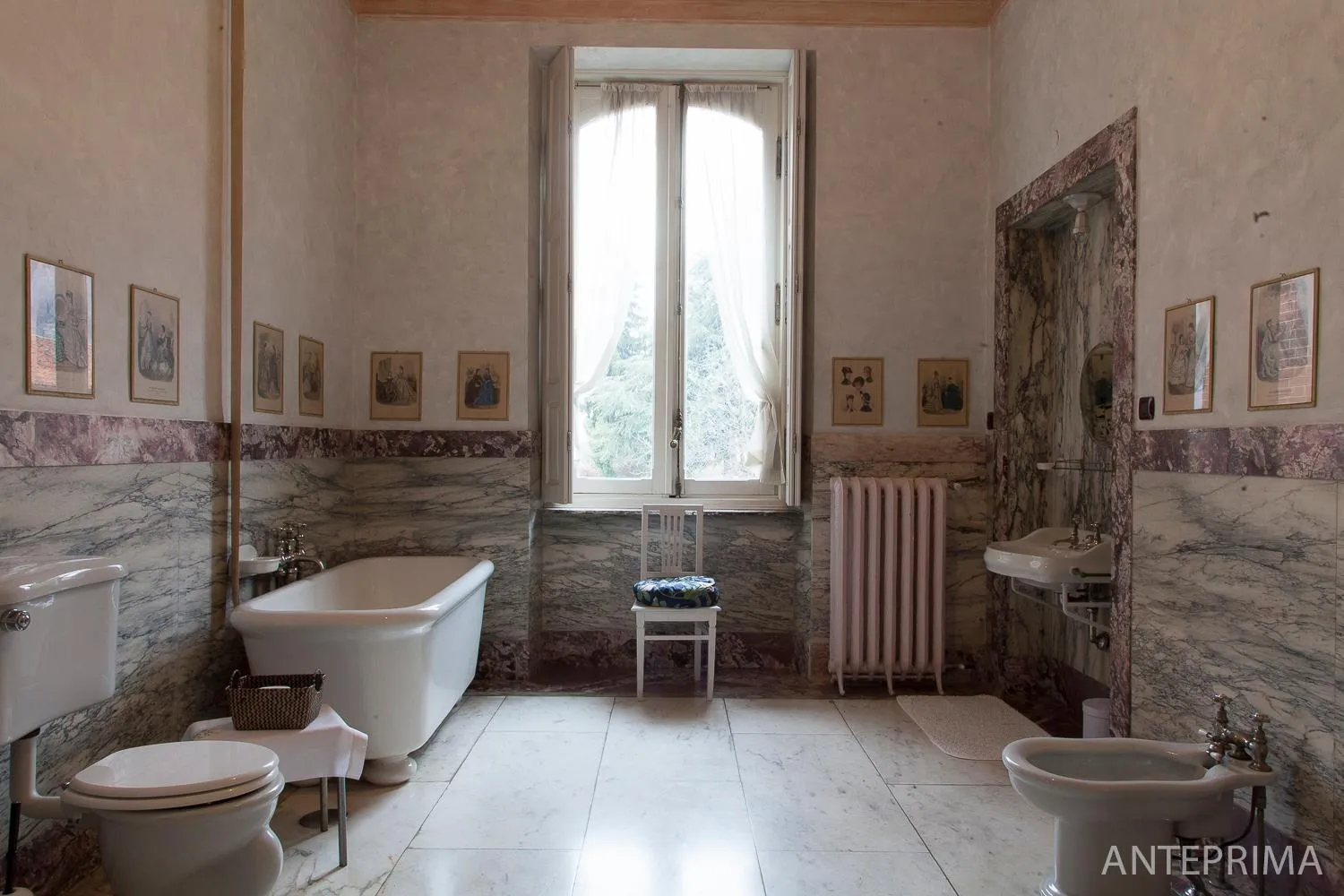 Bathroom in B&B Villa Cernigliaro Dimora Storica