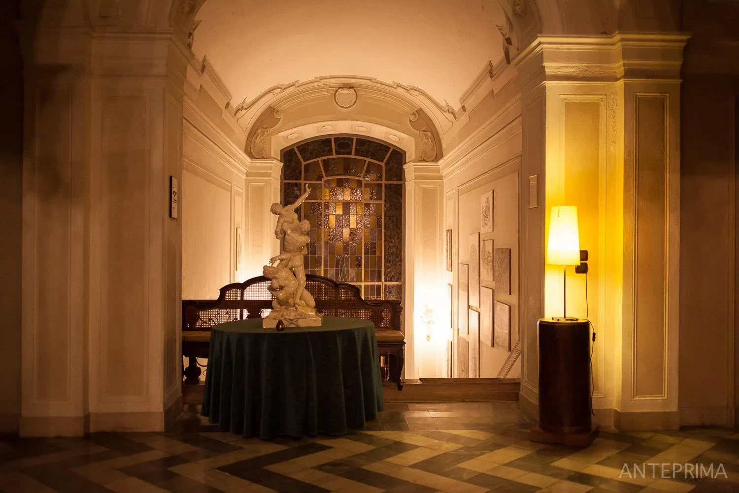 Lobby or reception in B&B Villa Cernigliaro Dimora Storica