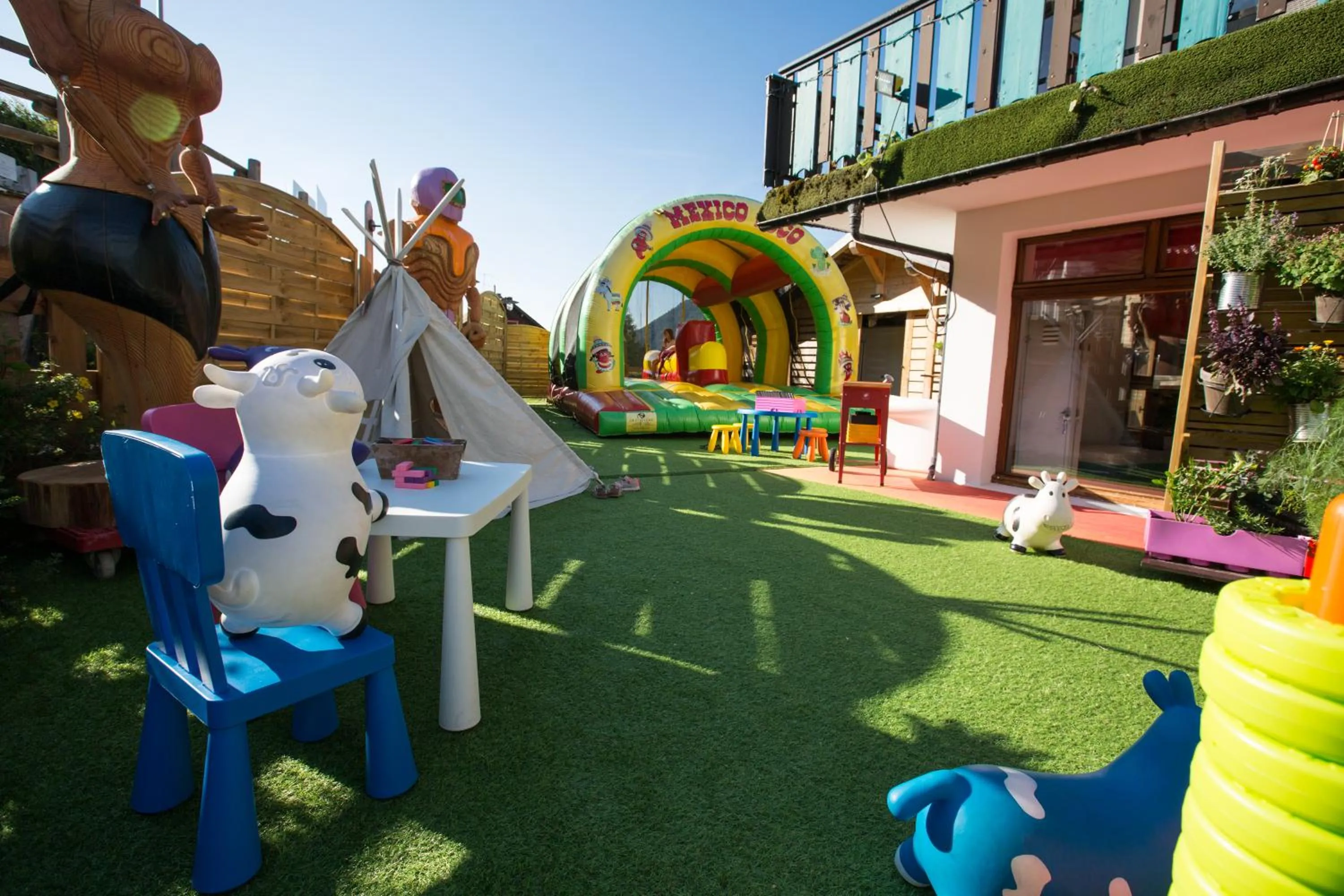 Children play ground, Children's Play Area in Hotel Le Tremplin