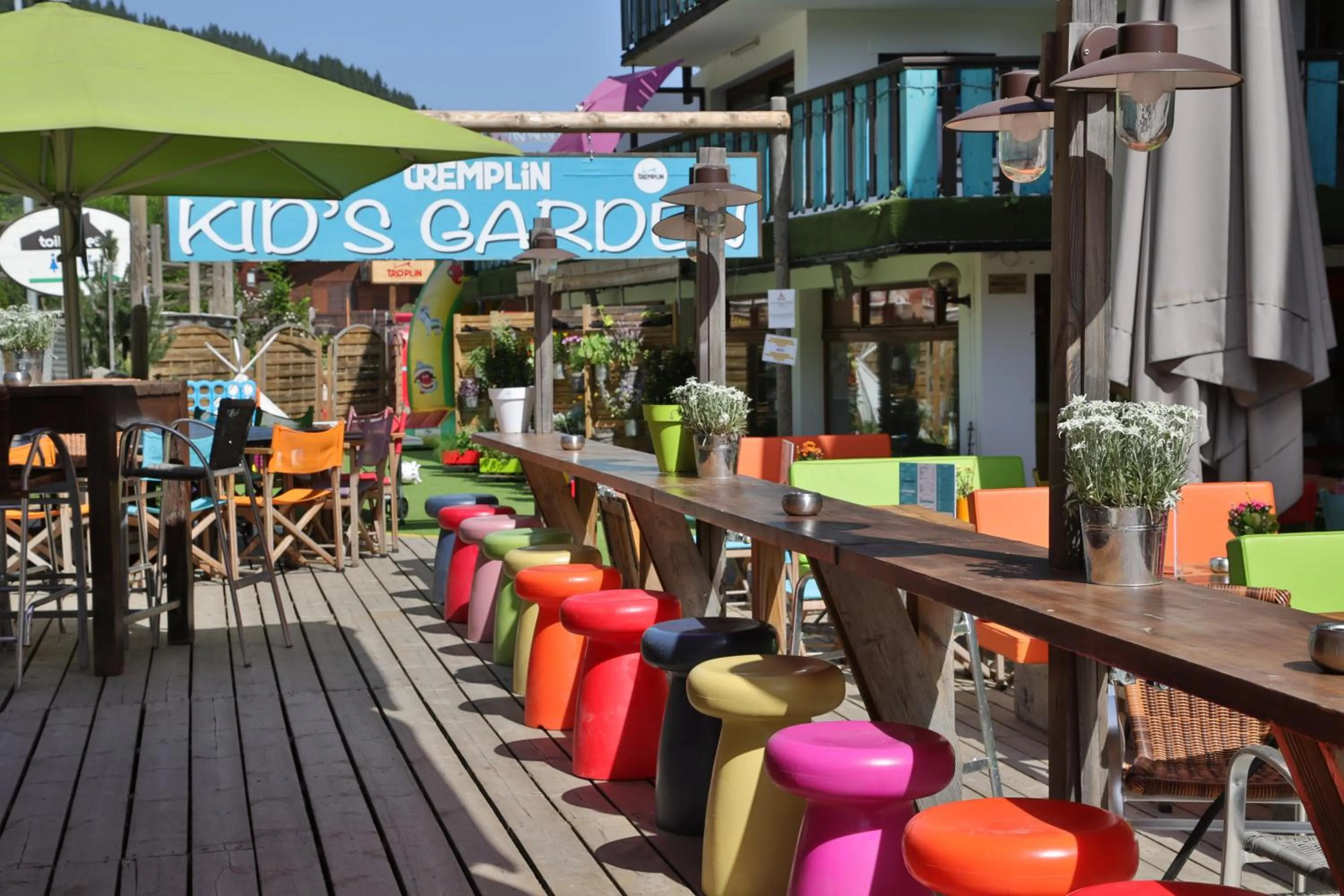 Restaurant/places to eat in Hotel Le Tremplin