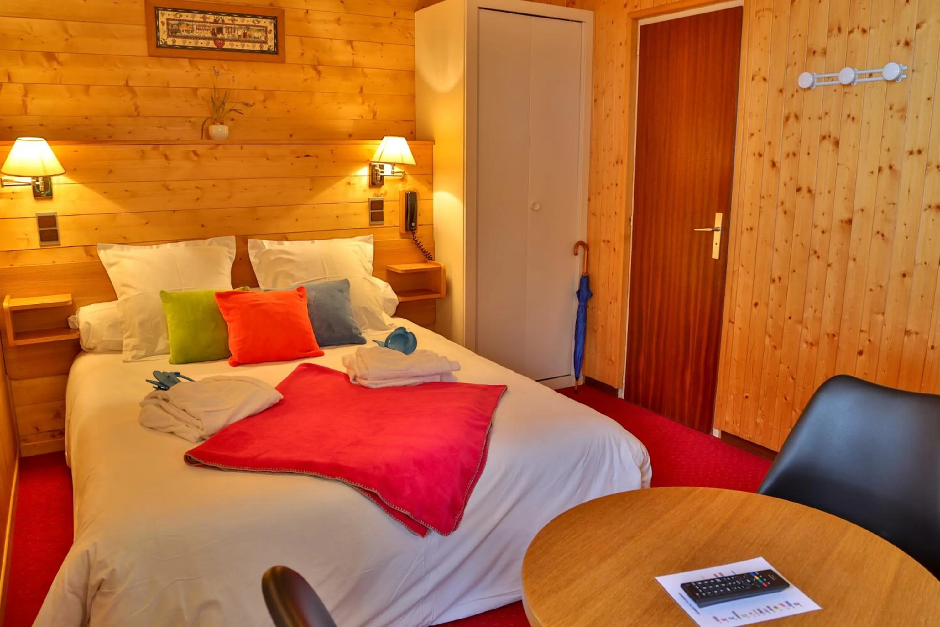 Bedroom in Hotel Le Tremplin