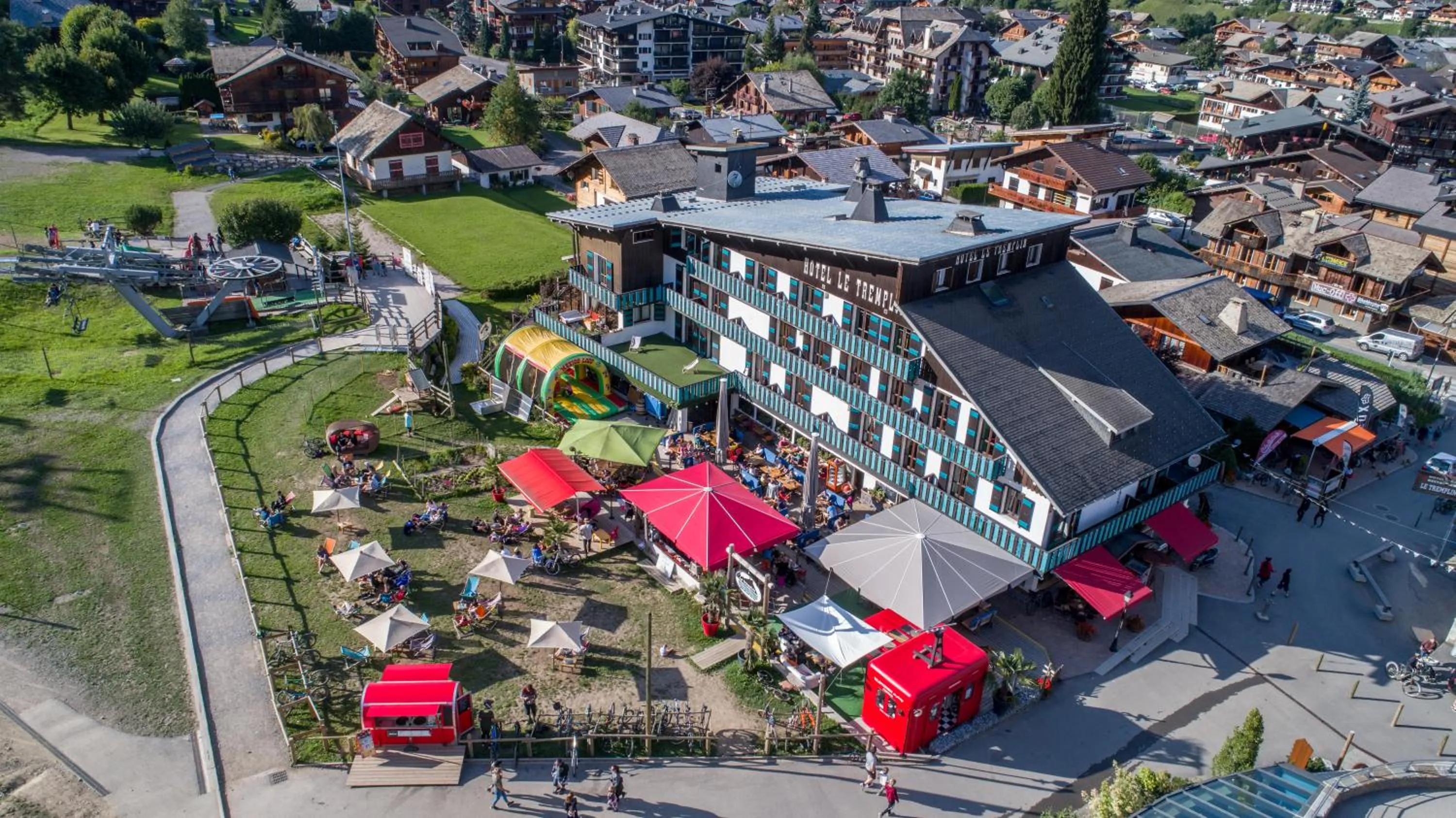 Bird's eye view in Hotel Le Tremplin