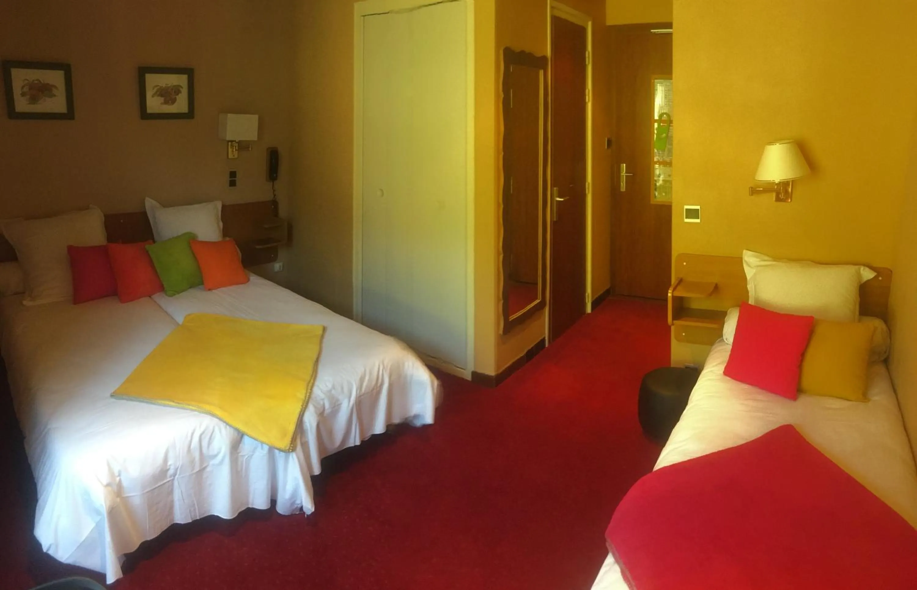 Bed in Hotel Le Tremplin