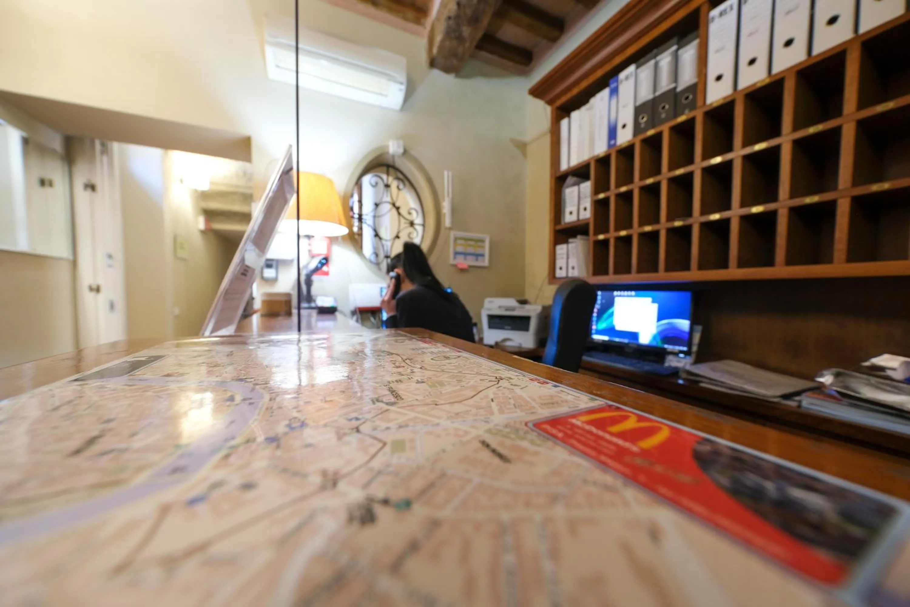 Lobby or reception in San Tommaso