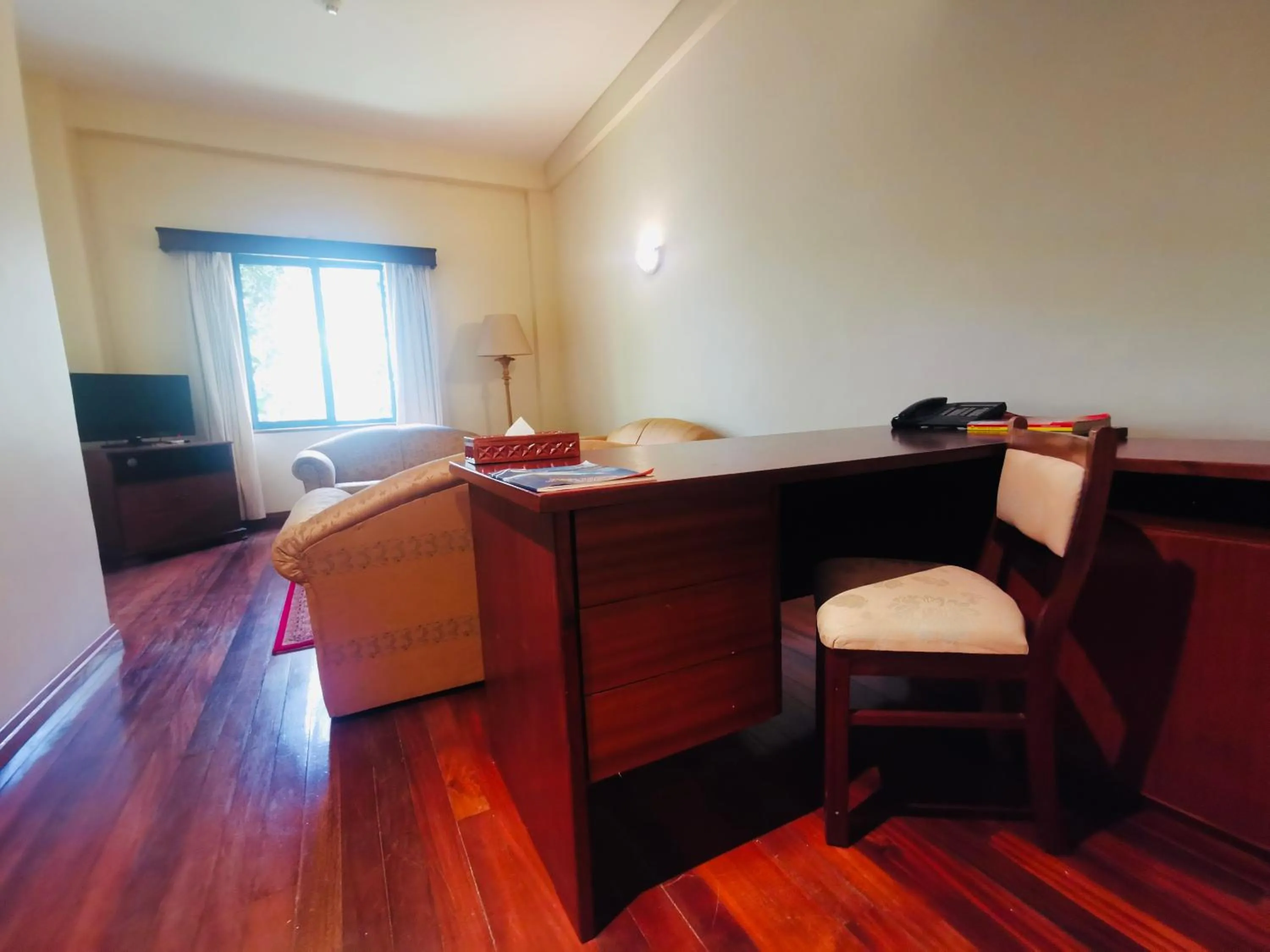 Seating area in La Mada Hotel