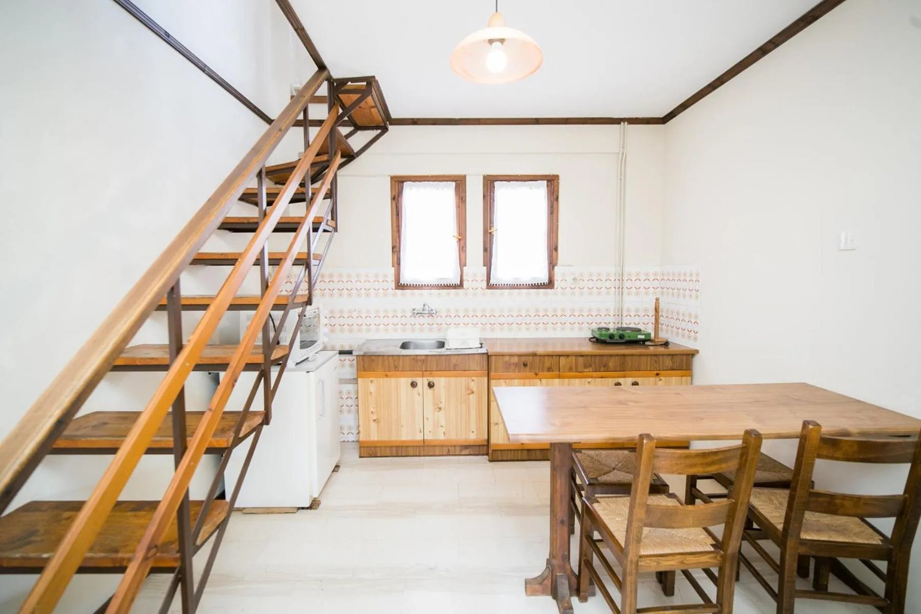 Kitchen or kitchenette in Apartments Hotel Magani