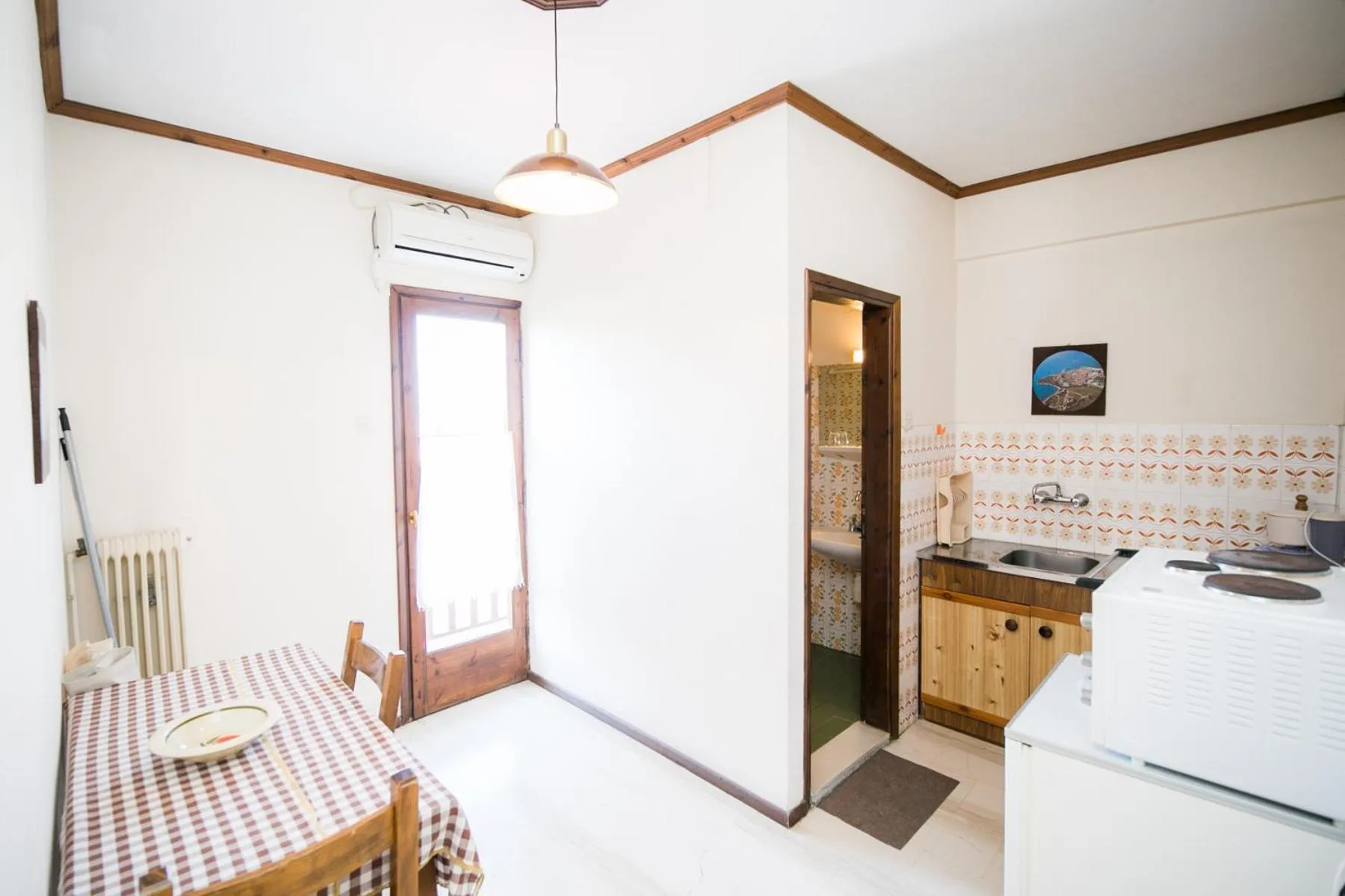 Kitchen or kitchenette in Apartments Hotel Magani