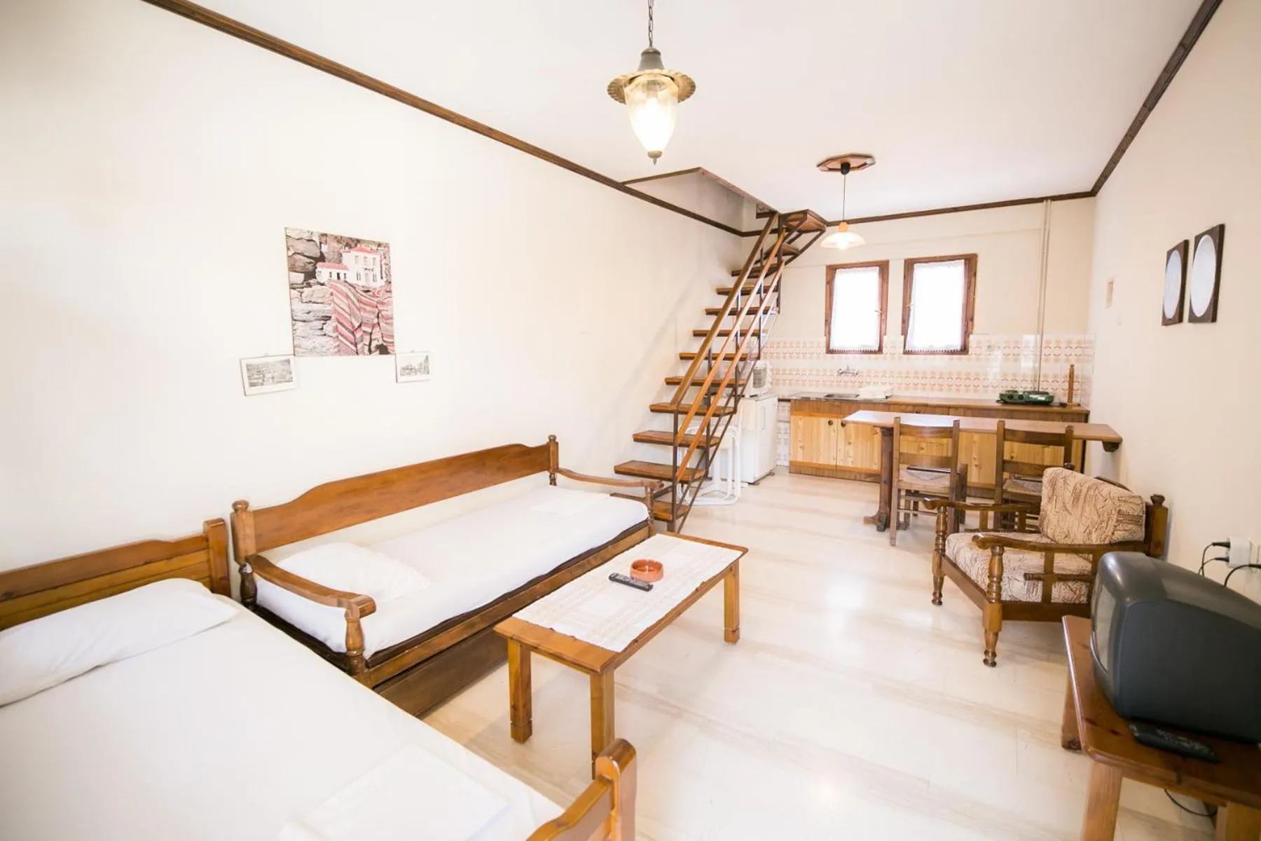 Living room, Bed in Apartments Hotel Magani