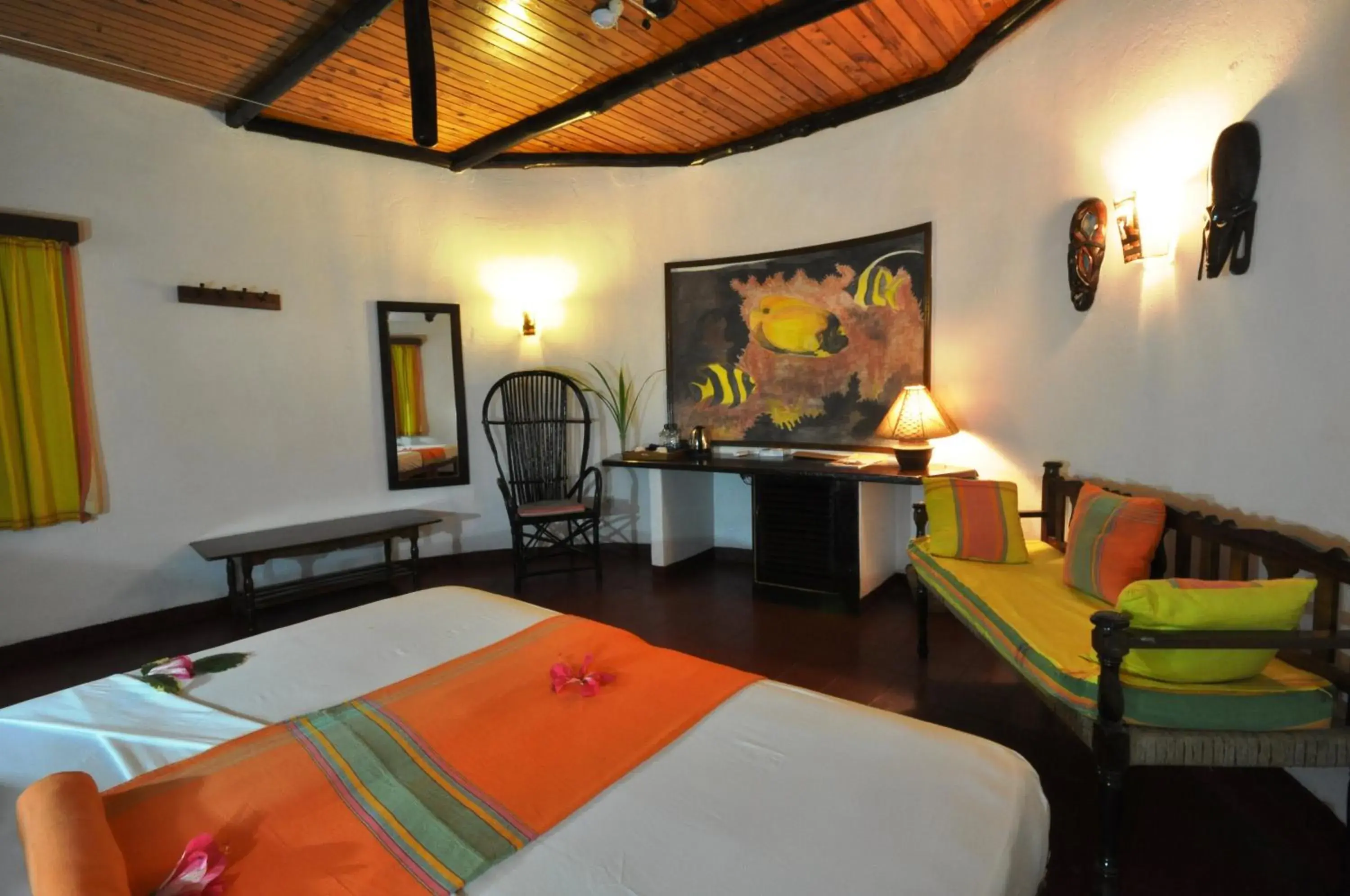 Bed in Baobab Sea Lodge Bed in Baobab Sea Lodge