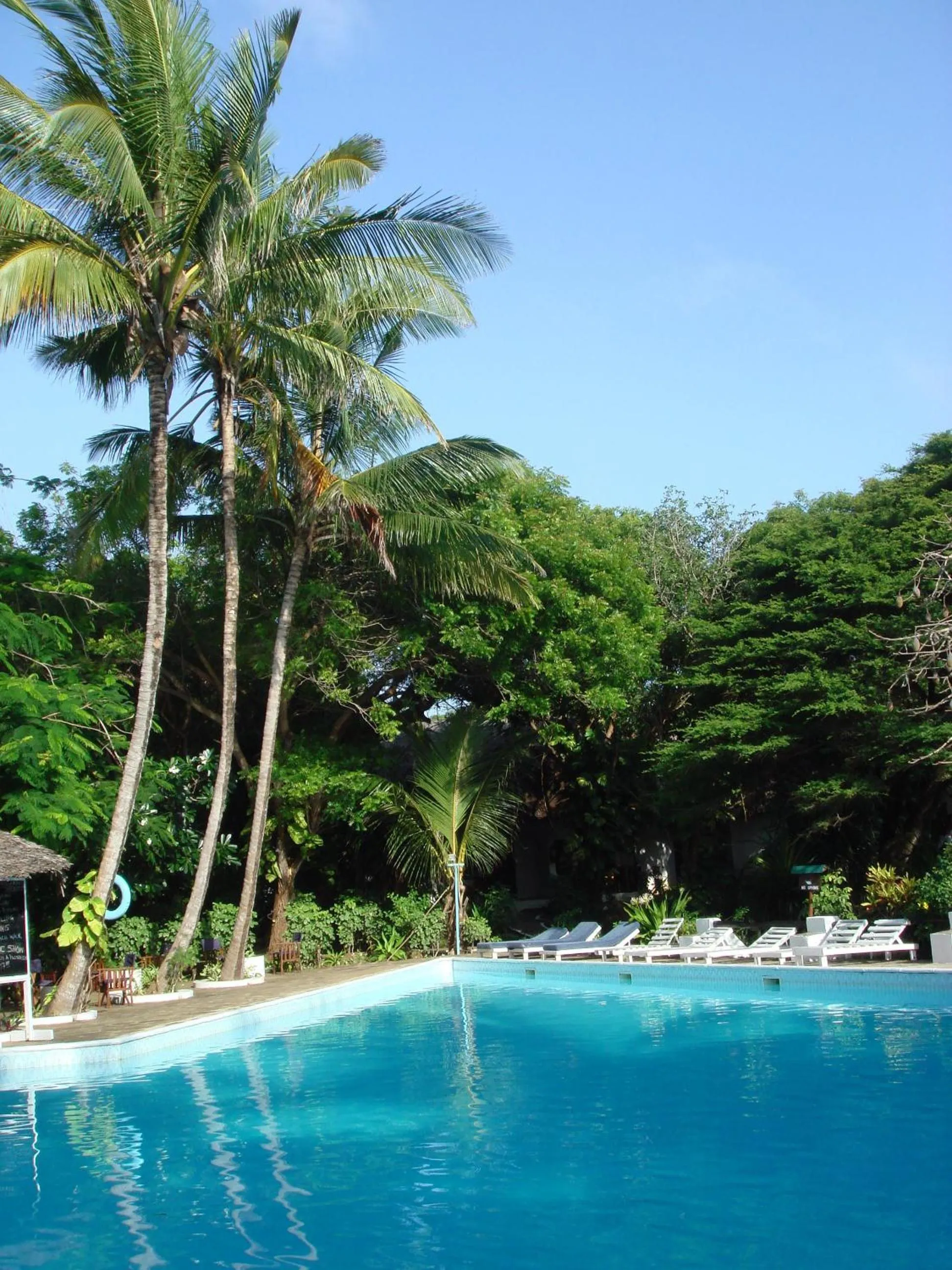 Swimming pool in Baobab Sea Lodge