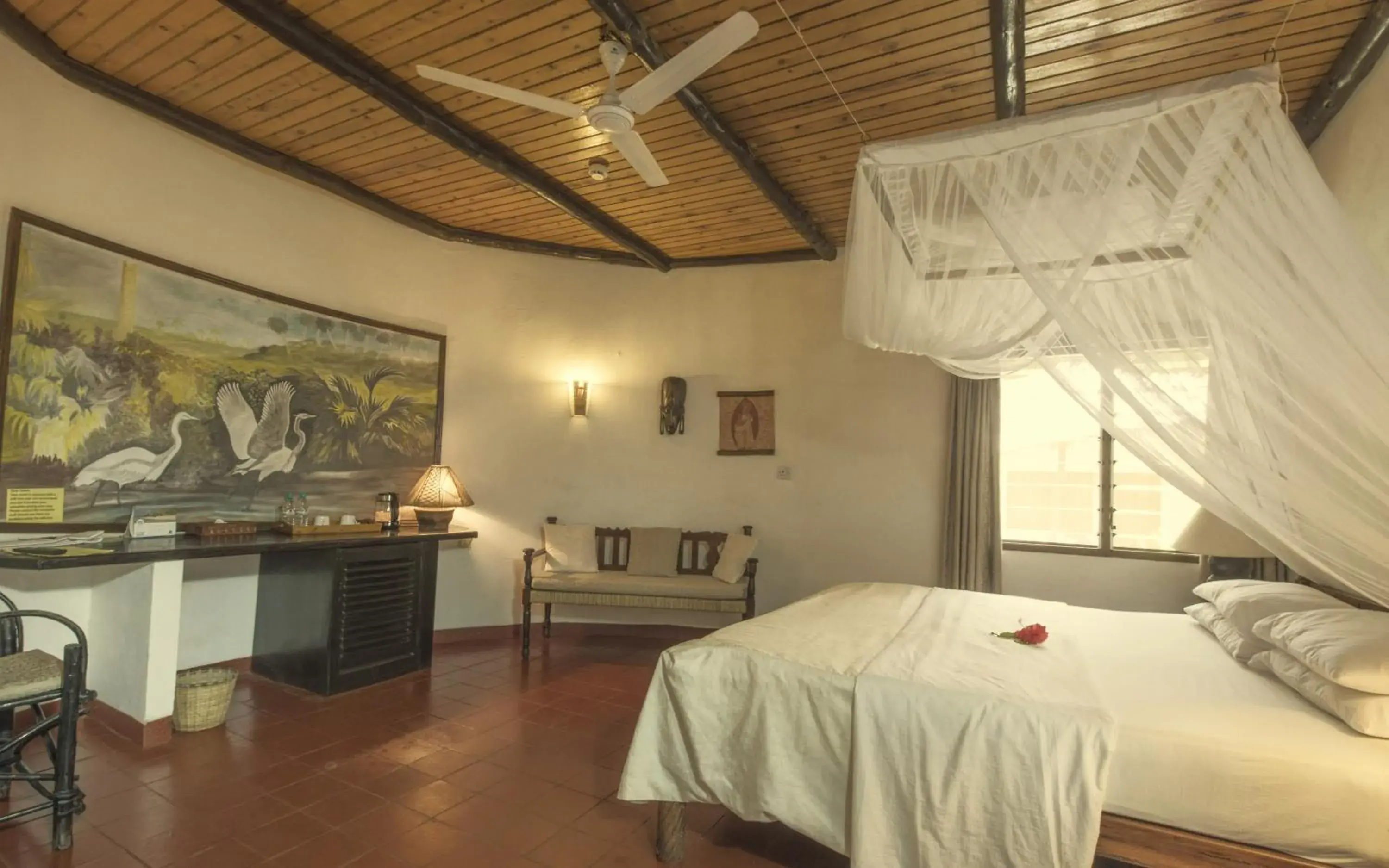 Bed in Baobab Sea Lodge Bed in Baobab Sea Lodge