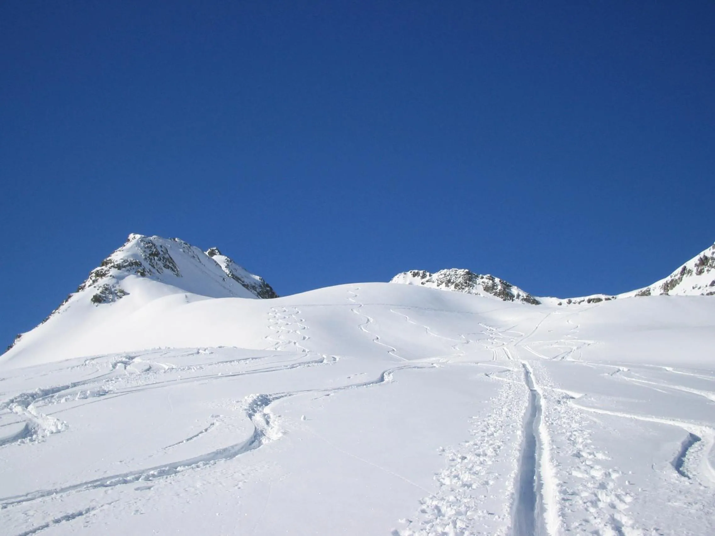 Skiing in Apart Stotter
