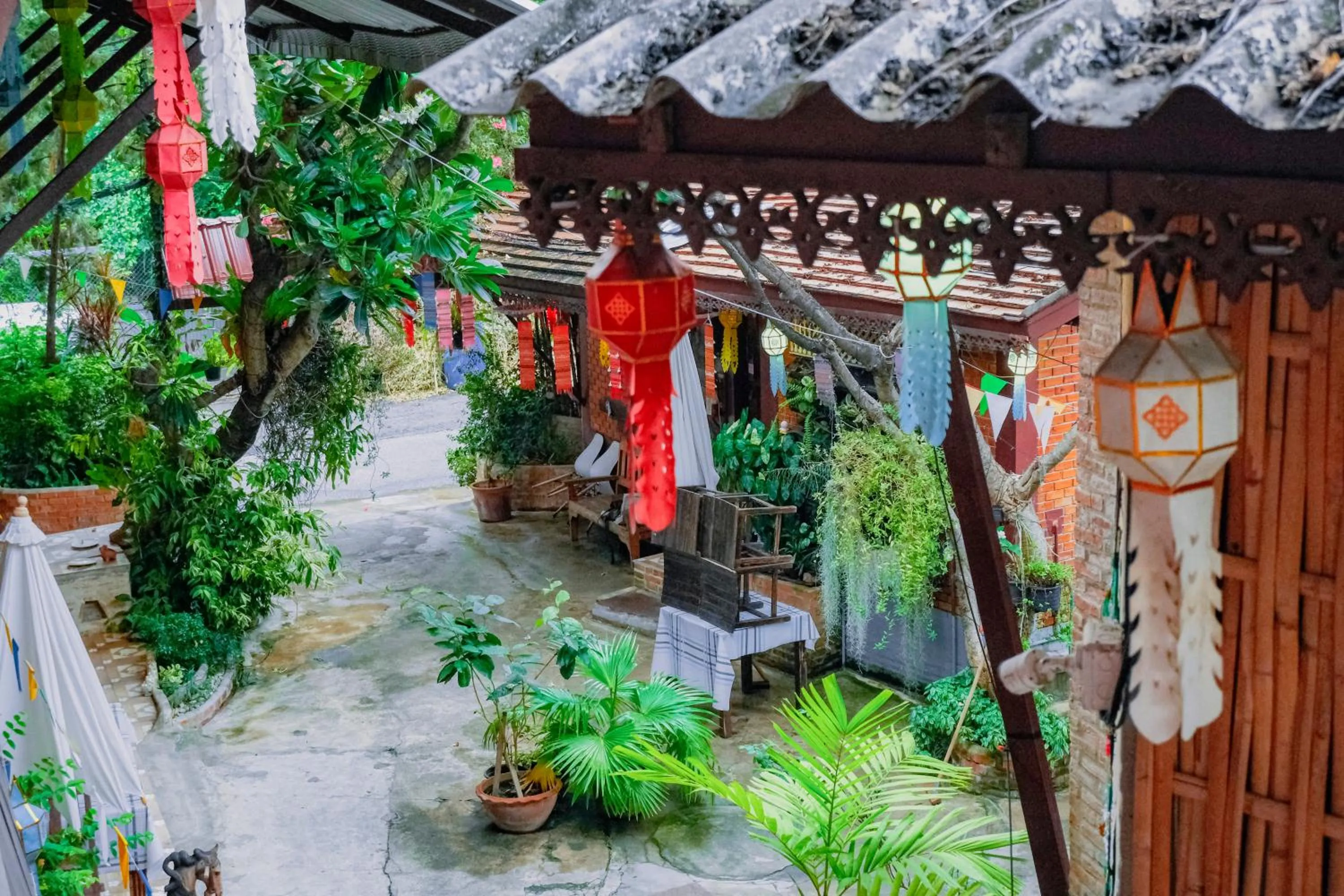 Balcony/Terrace in Boutique House Nipha