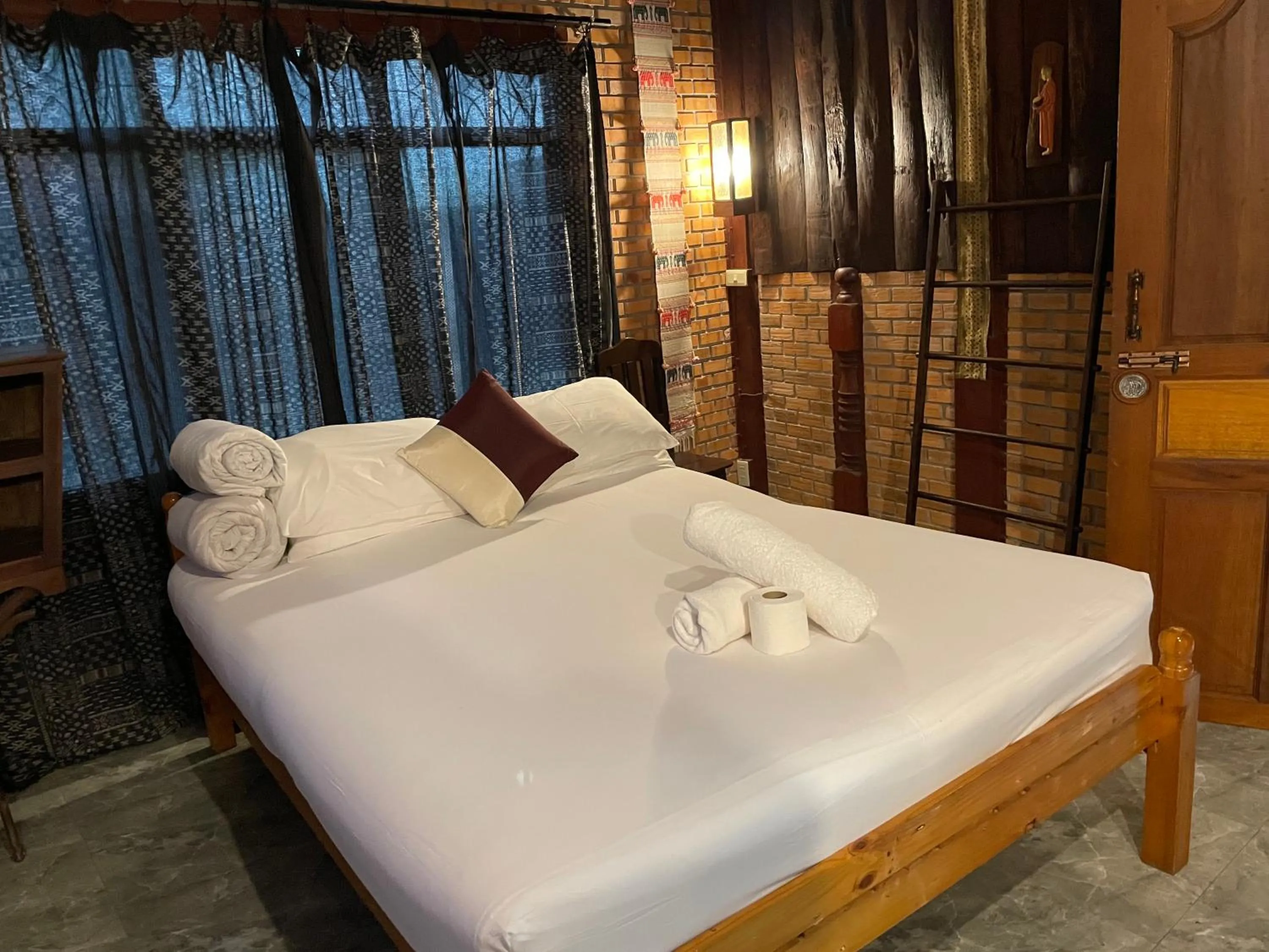Bed in Boutique House Nipha