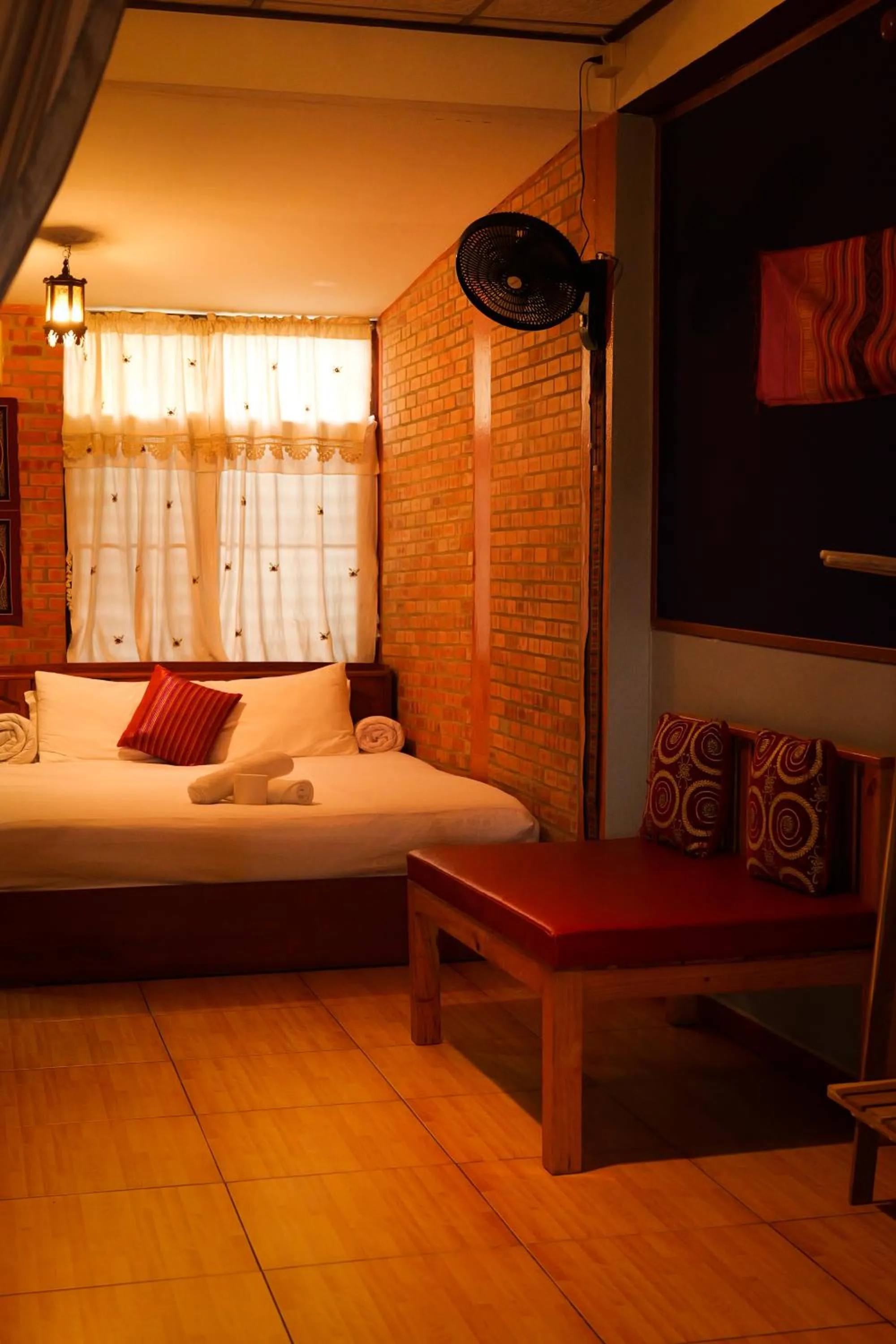 Bedroom, Bed in Boutique House Nipha