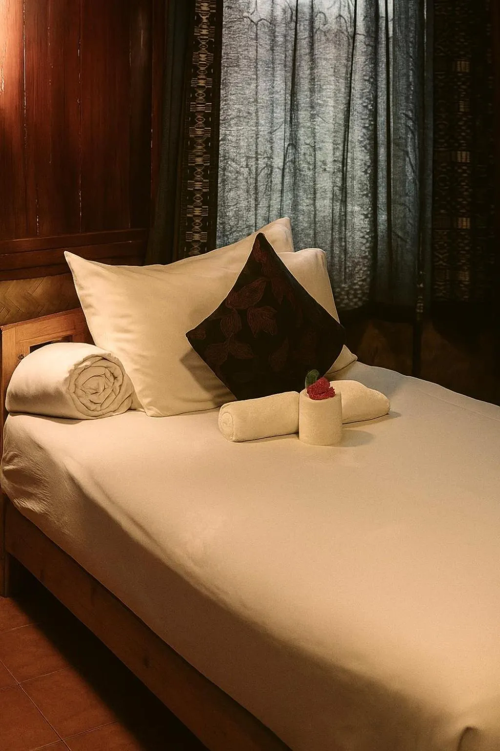 Bed in Boutique House Nipha