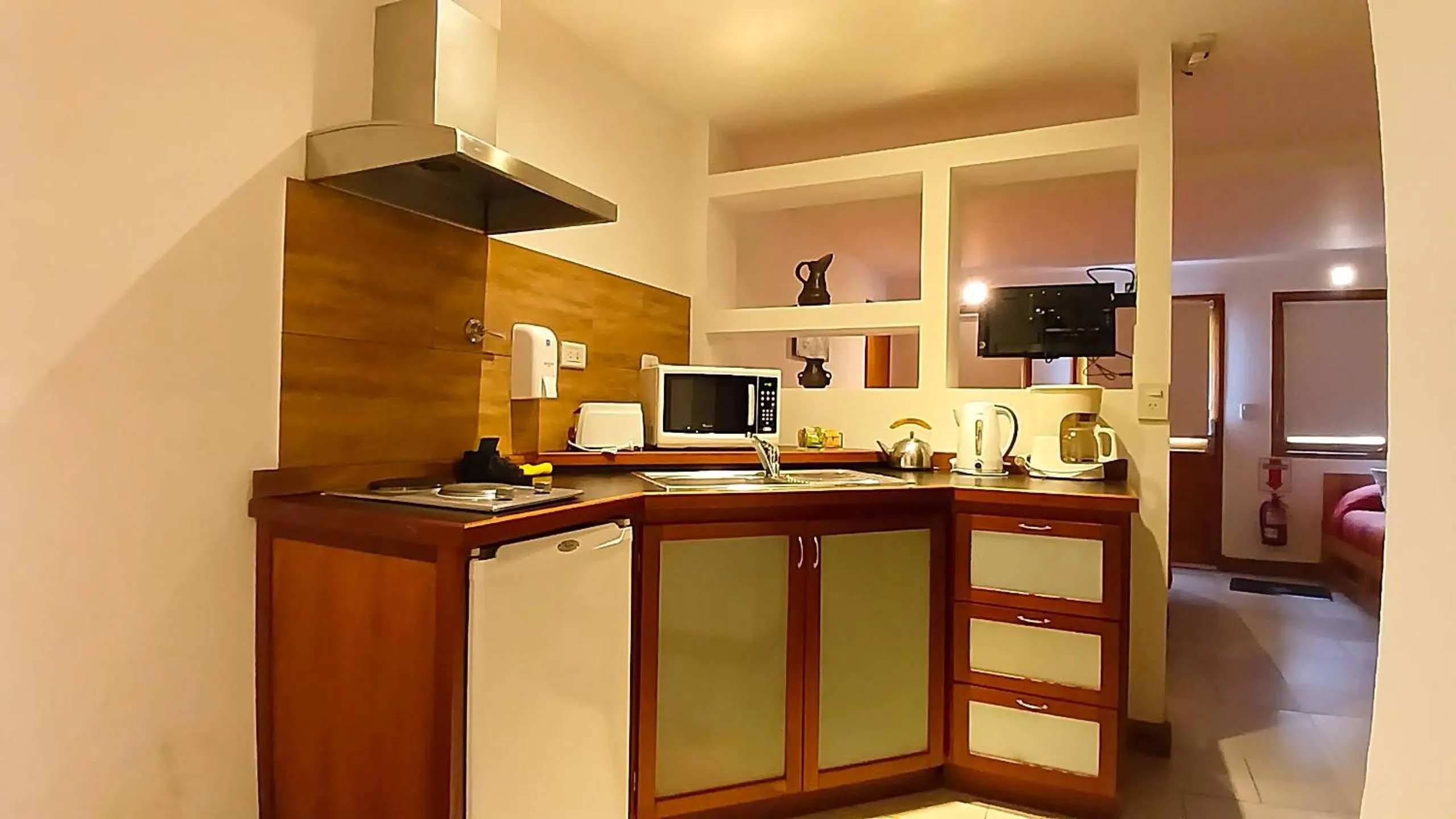 Kitchen or kitchenette in Aires del Beagle Apartment