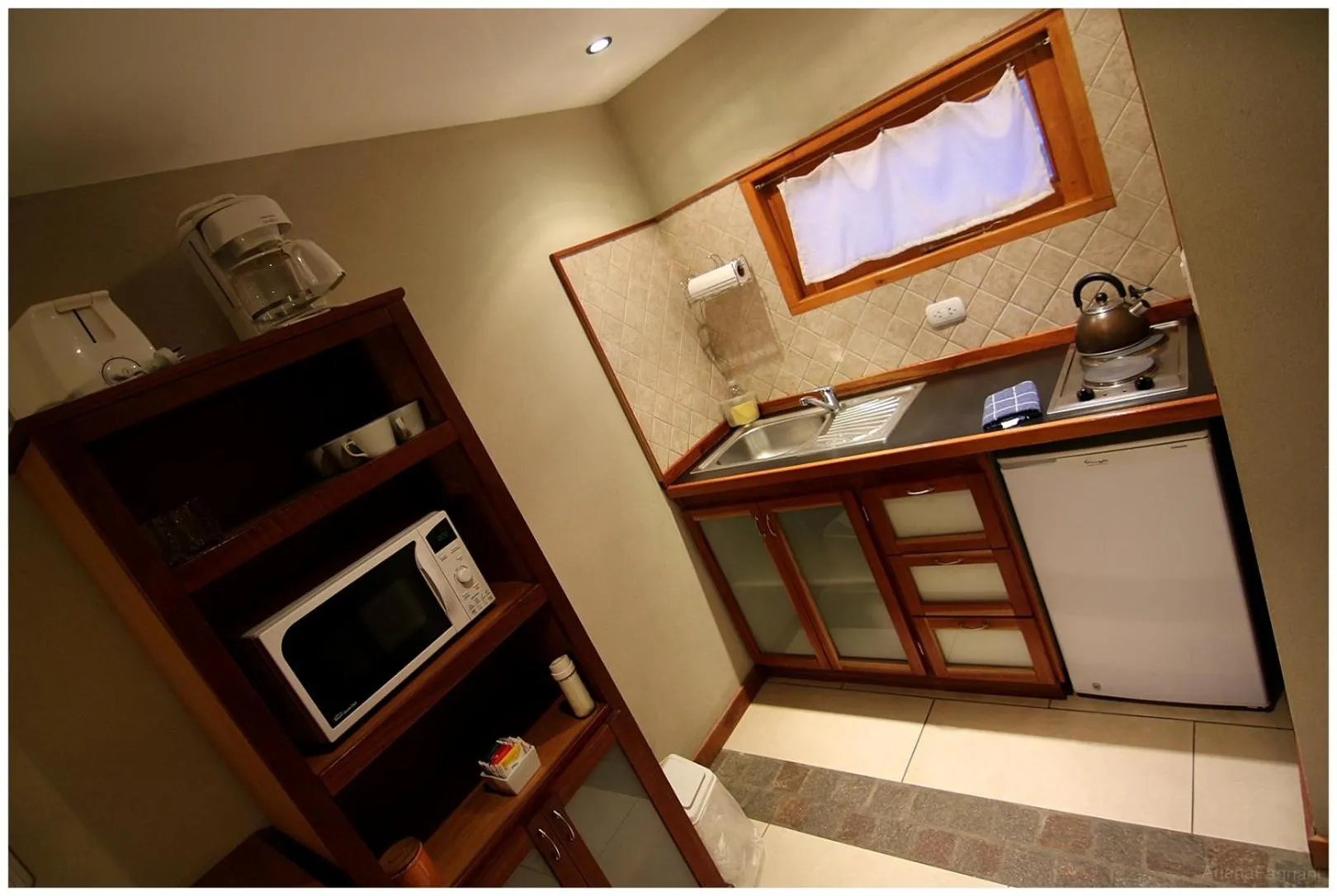 Kitchen or kitchenette in Aires del Beagle Apartment