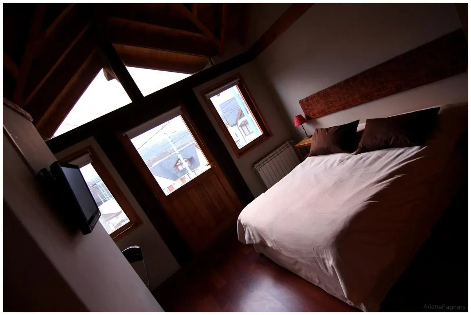 Day, Bed in Aires del Beagle Apartment Day, Bed in Aires del Beagle Apartment