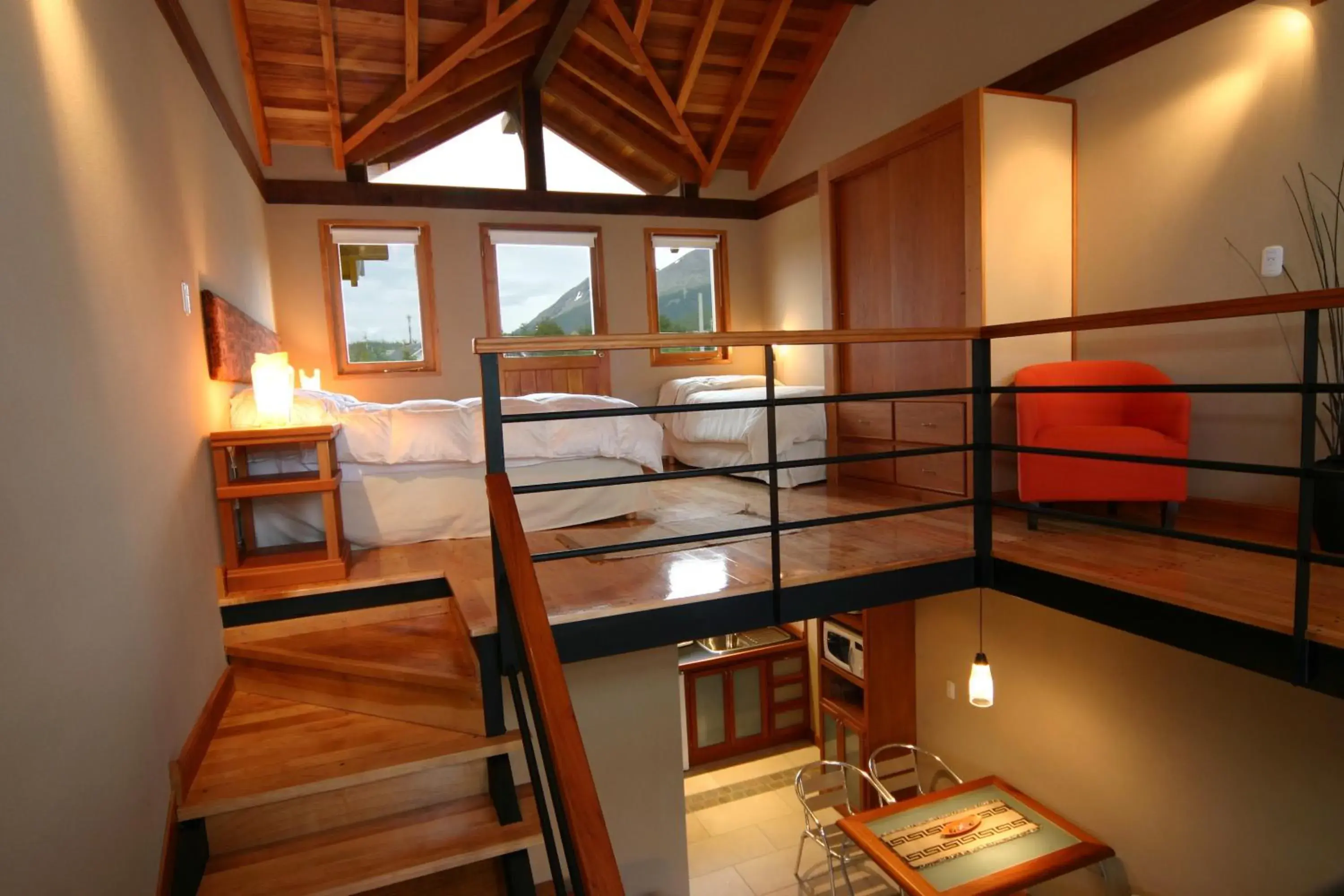 Bed in Aires del Beagle Apartment Bed in Aires del Beagle Apartment