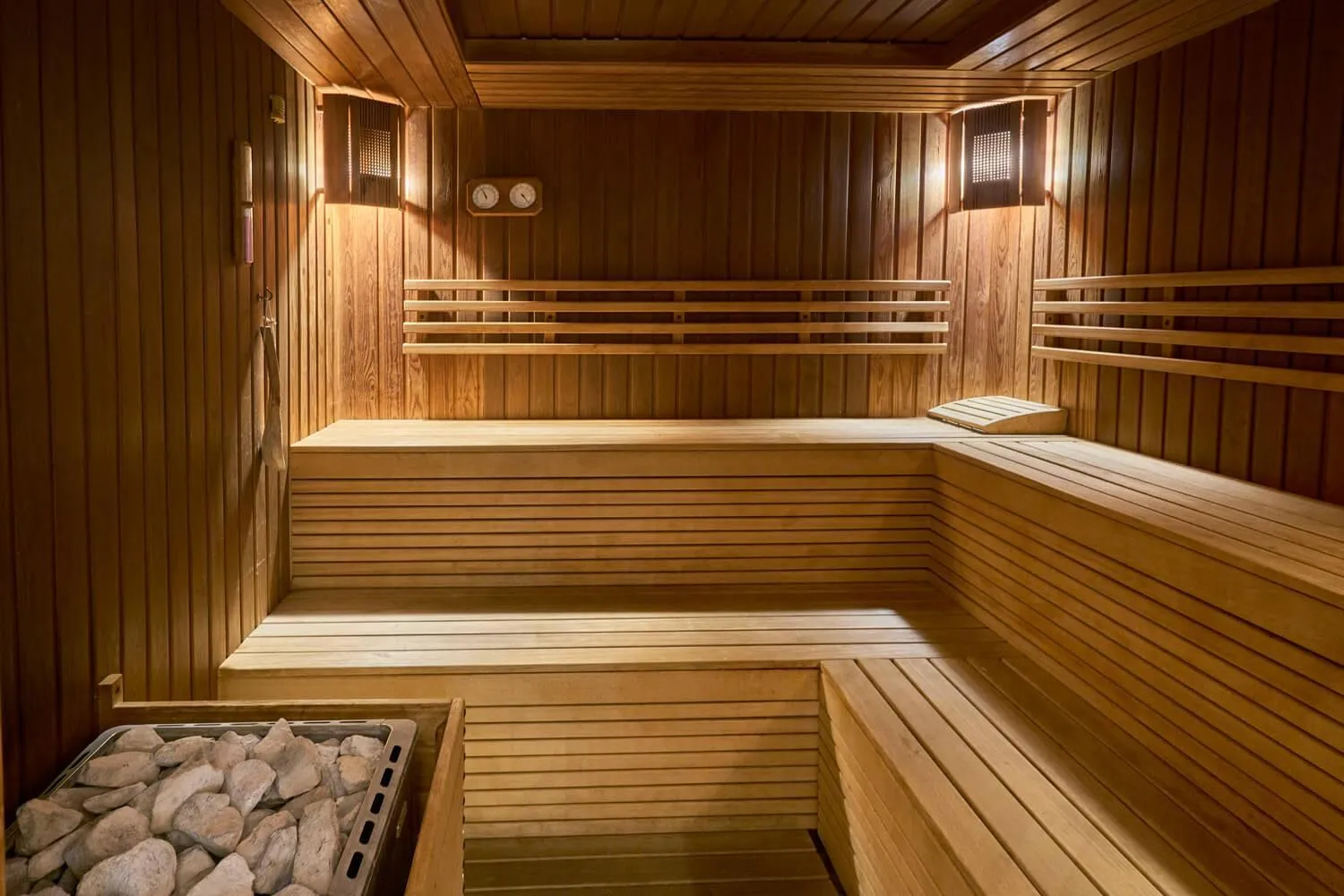 Sauna in Hotel City Pleven