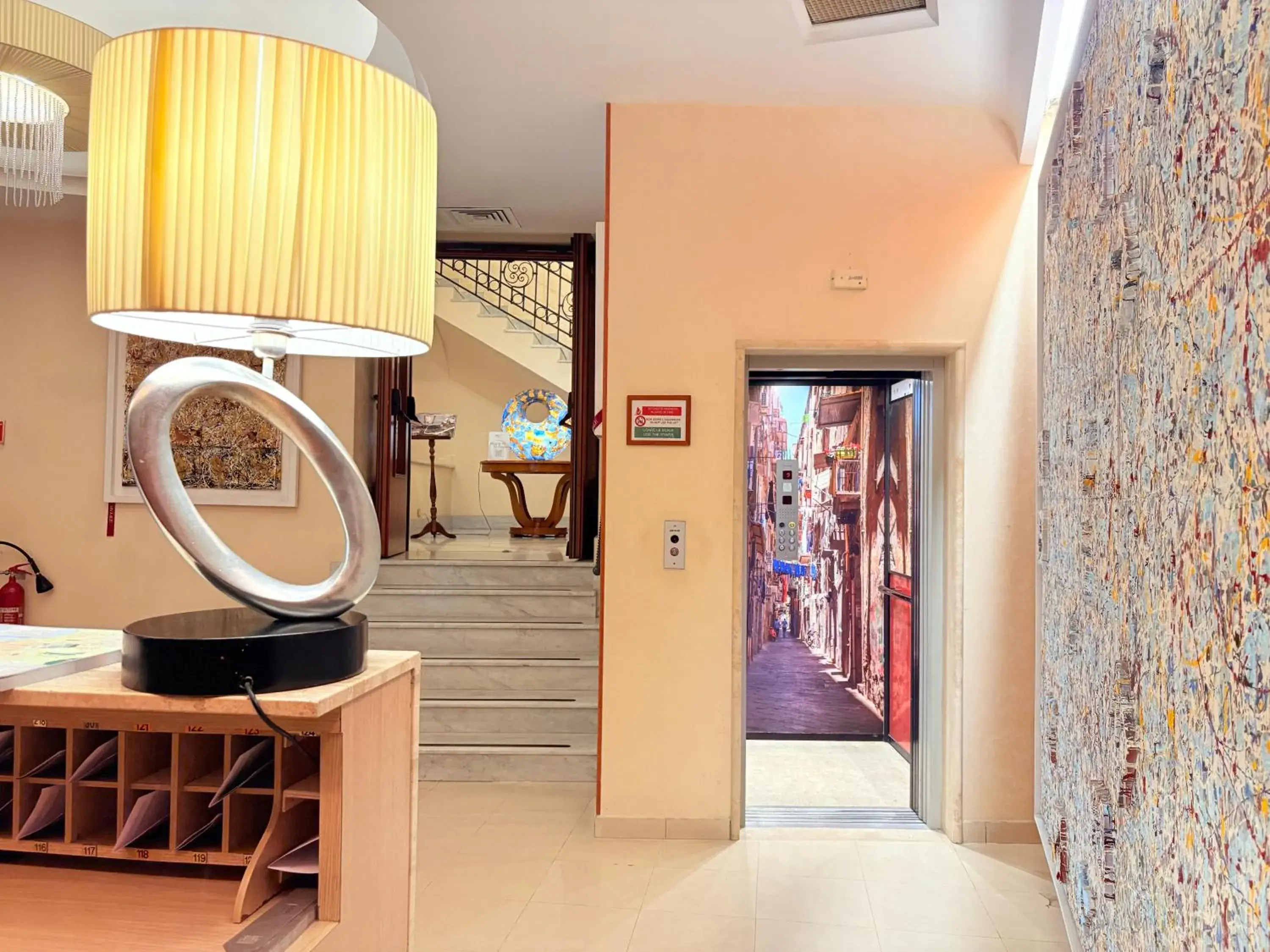 Lobby or reception in Hotel Nuvò Lobby or reception in Hotel Nuvò