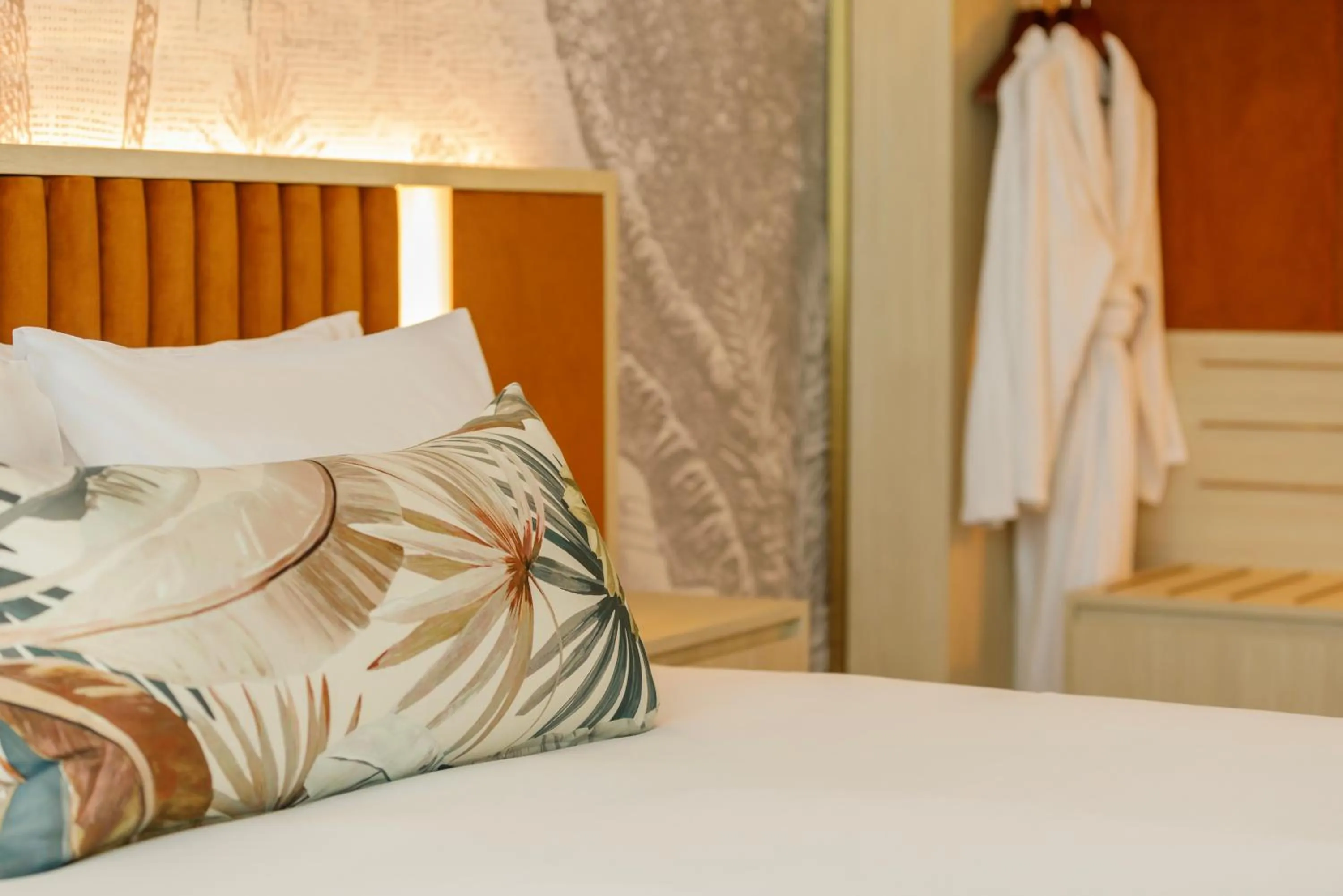 Bed in Amora Hotel Brisbane