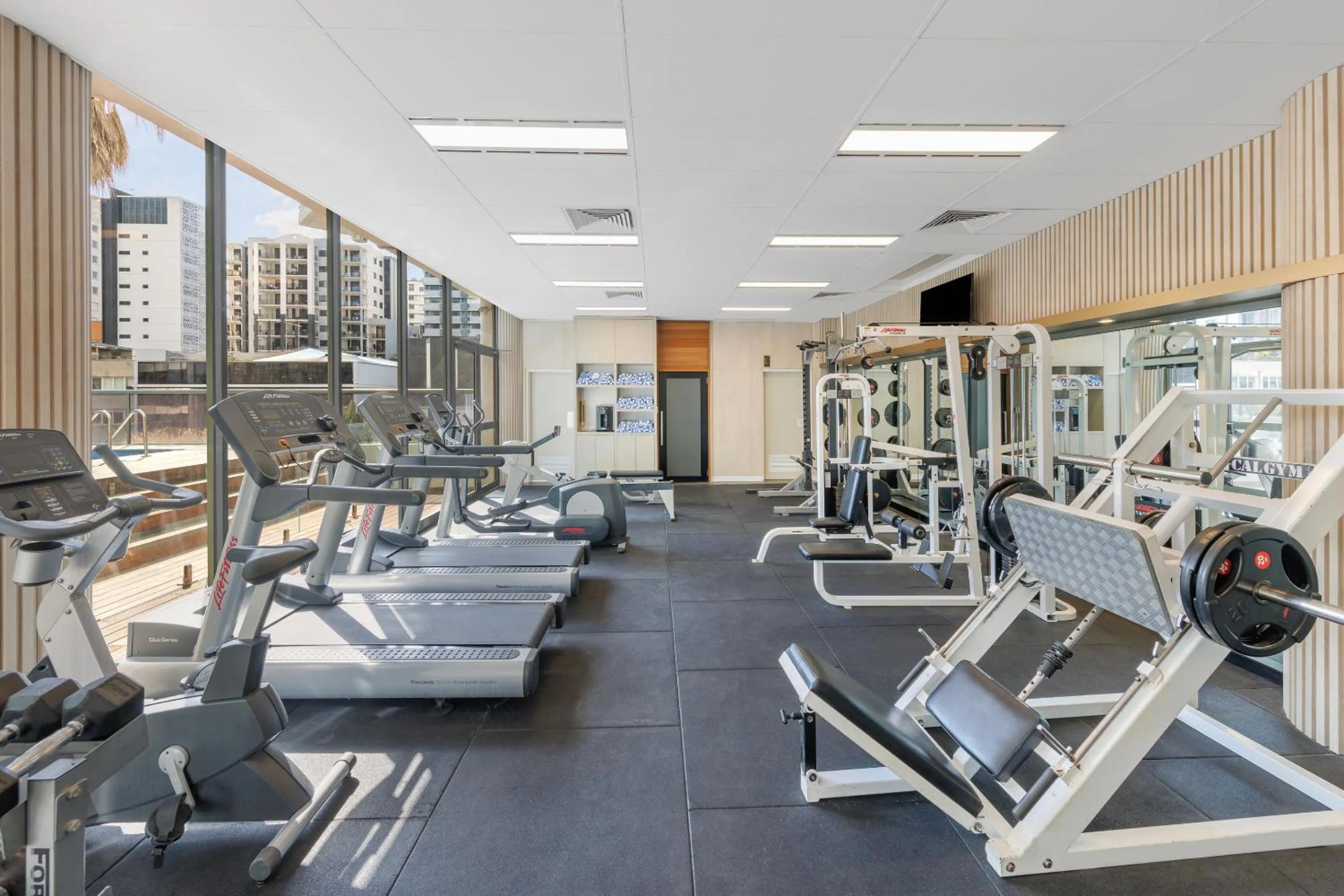 Fitness centre/facilities in Amora Hotel Brisbane