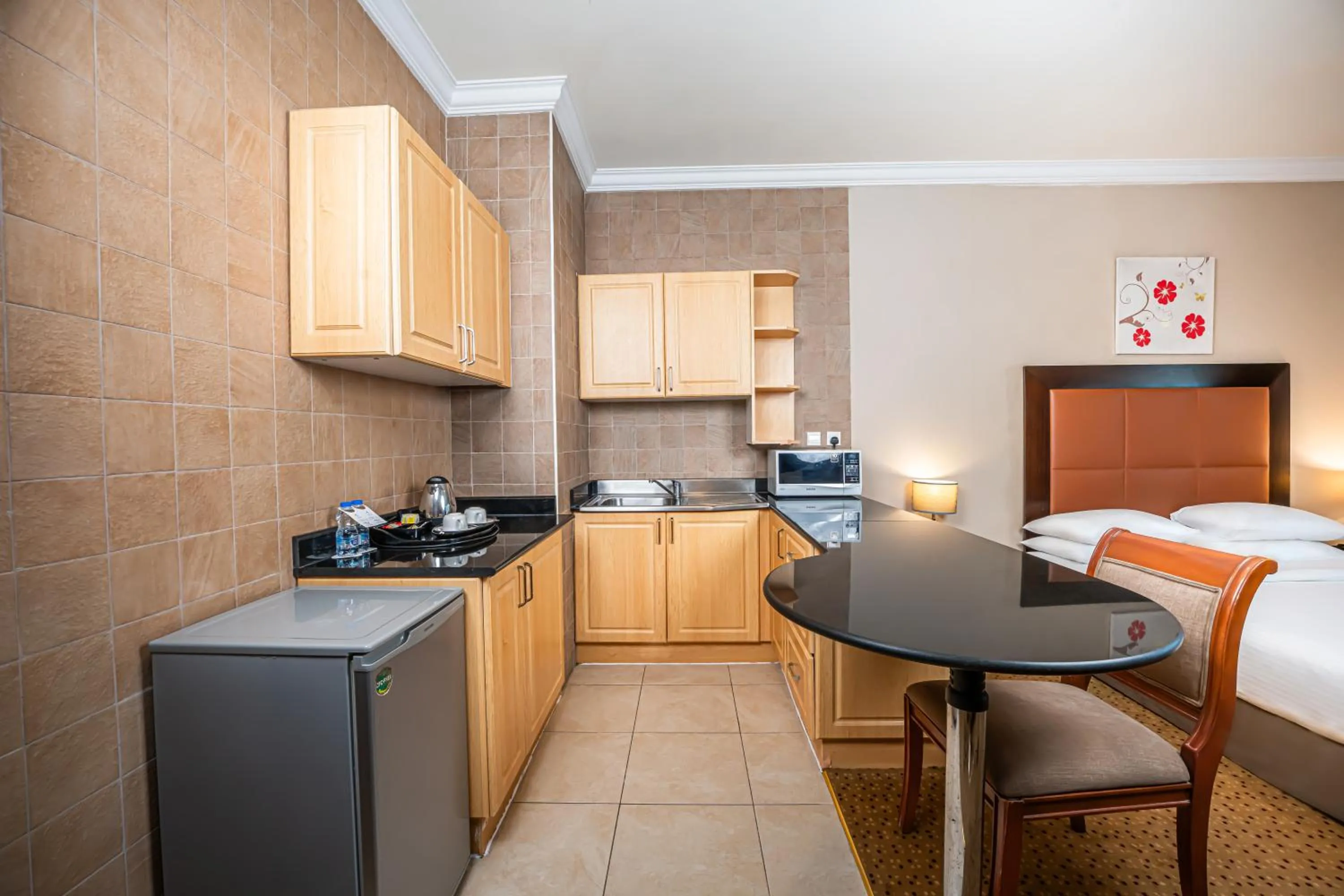 kitchen in Kingsgate Hotel Doha by Millennium Hotels