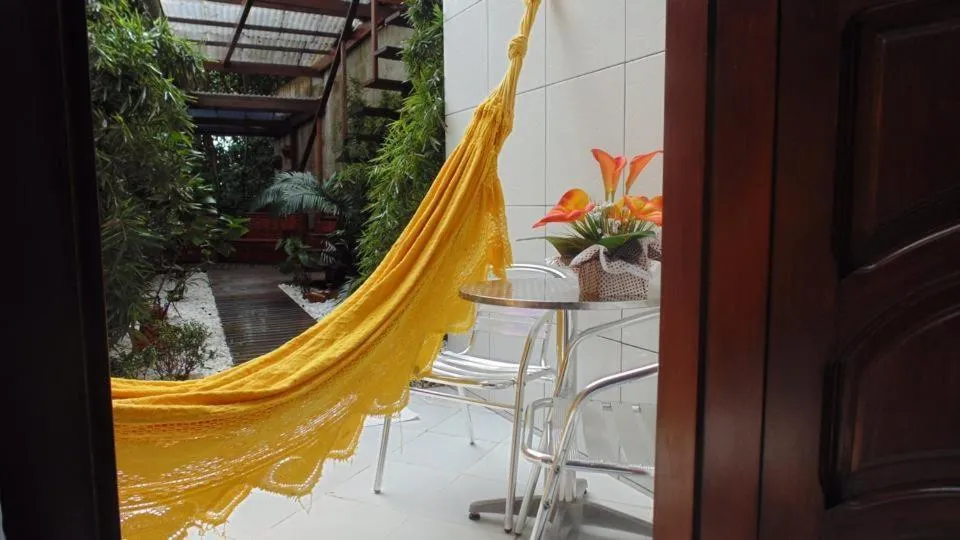 Patio in Pousada Luzena