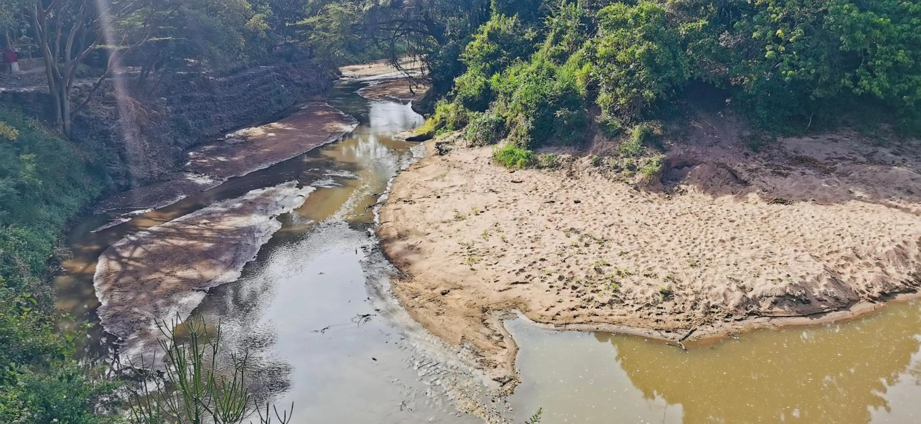 River view in Fig Tree Camp - Maasai Mara
