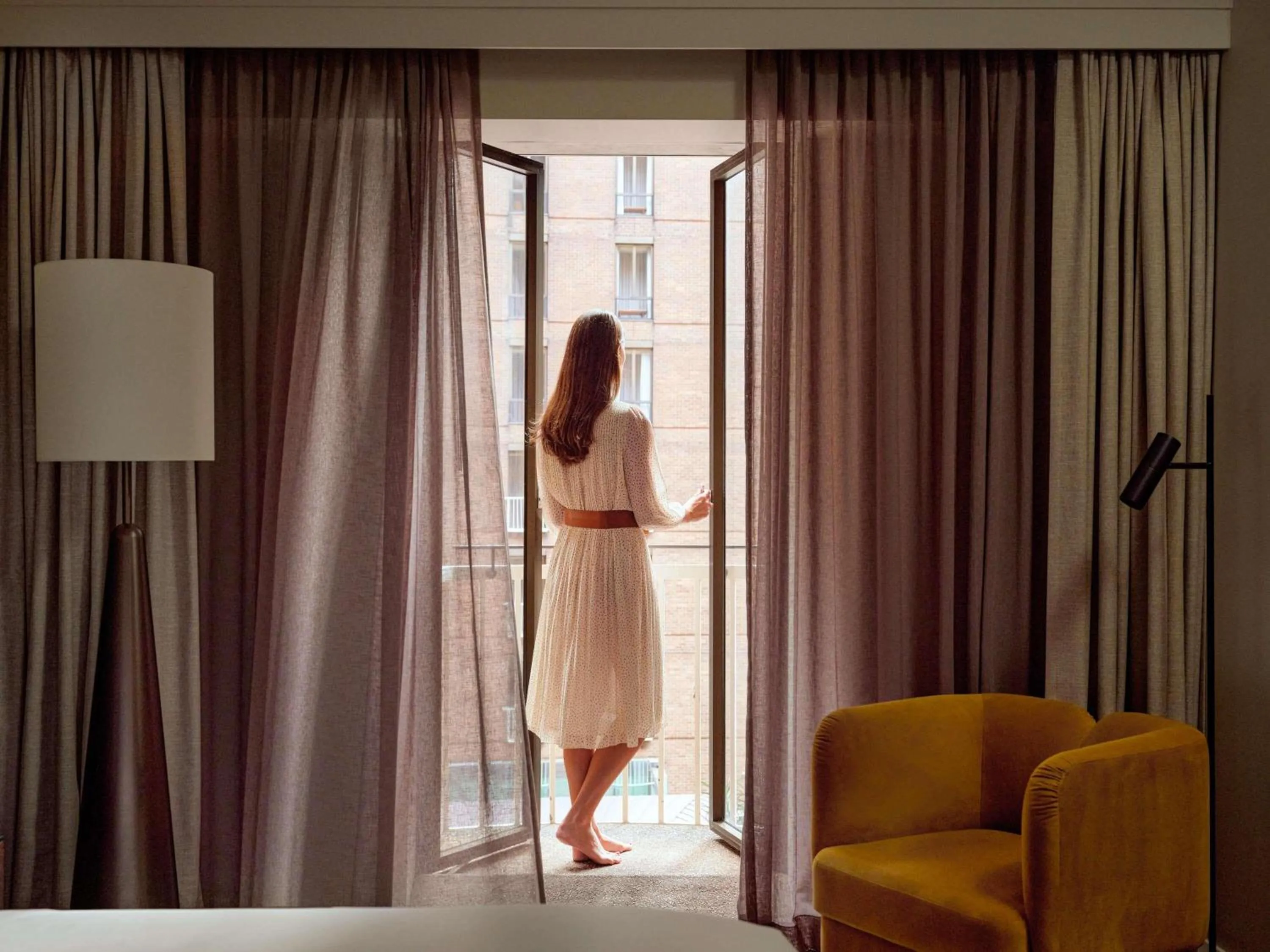 Bedroom in Sofitel Sydney Wentworth