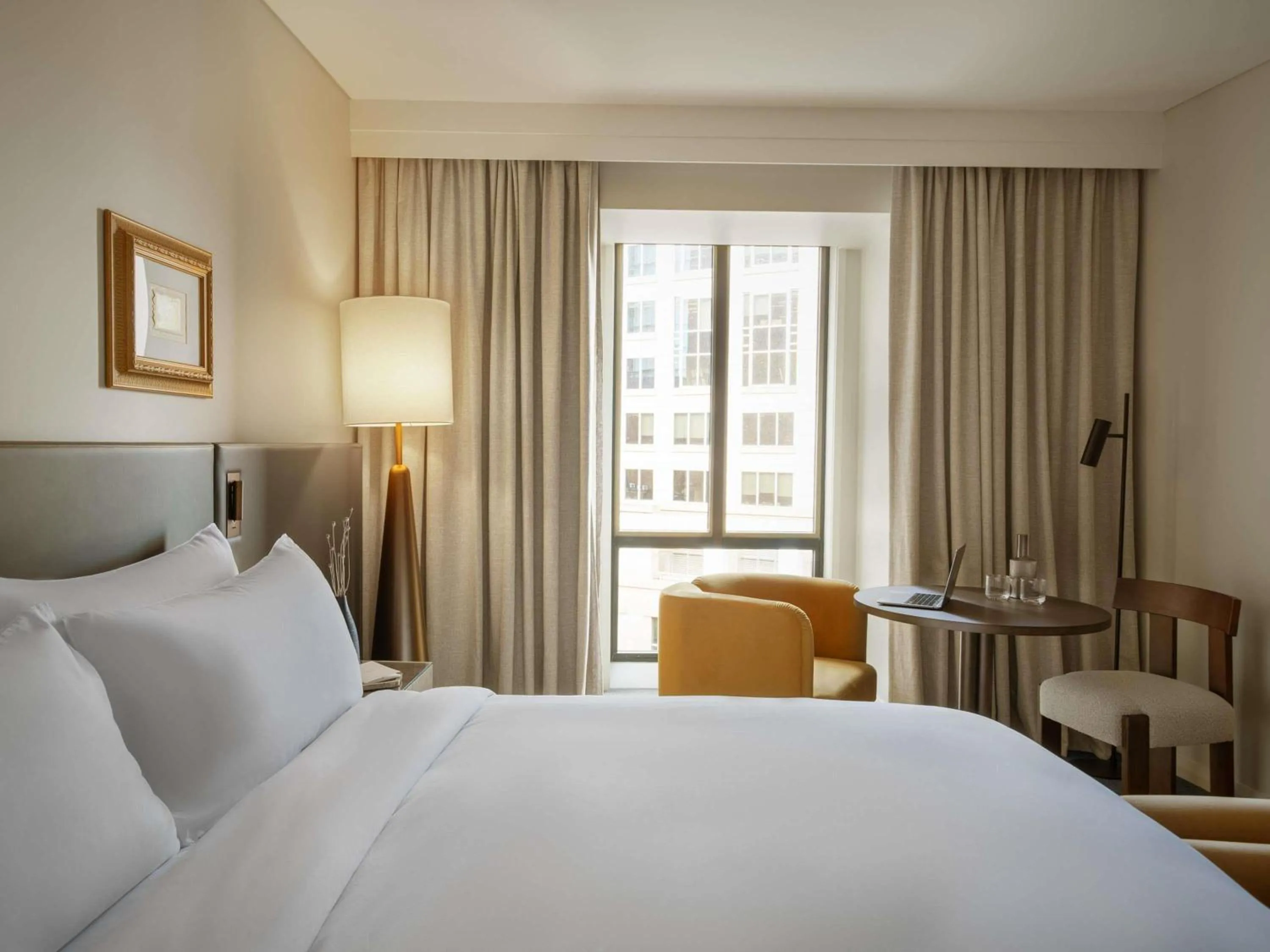 Bedroom, Bed in Sofitel Sydney Wentworth