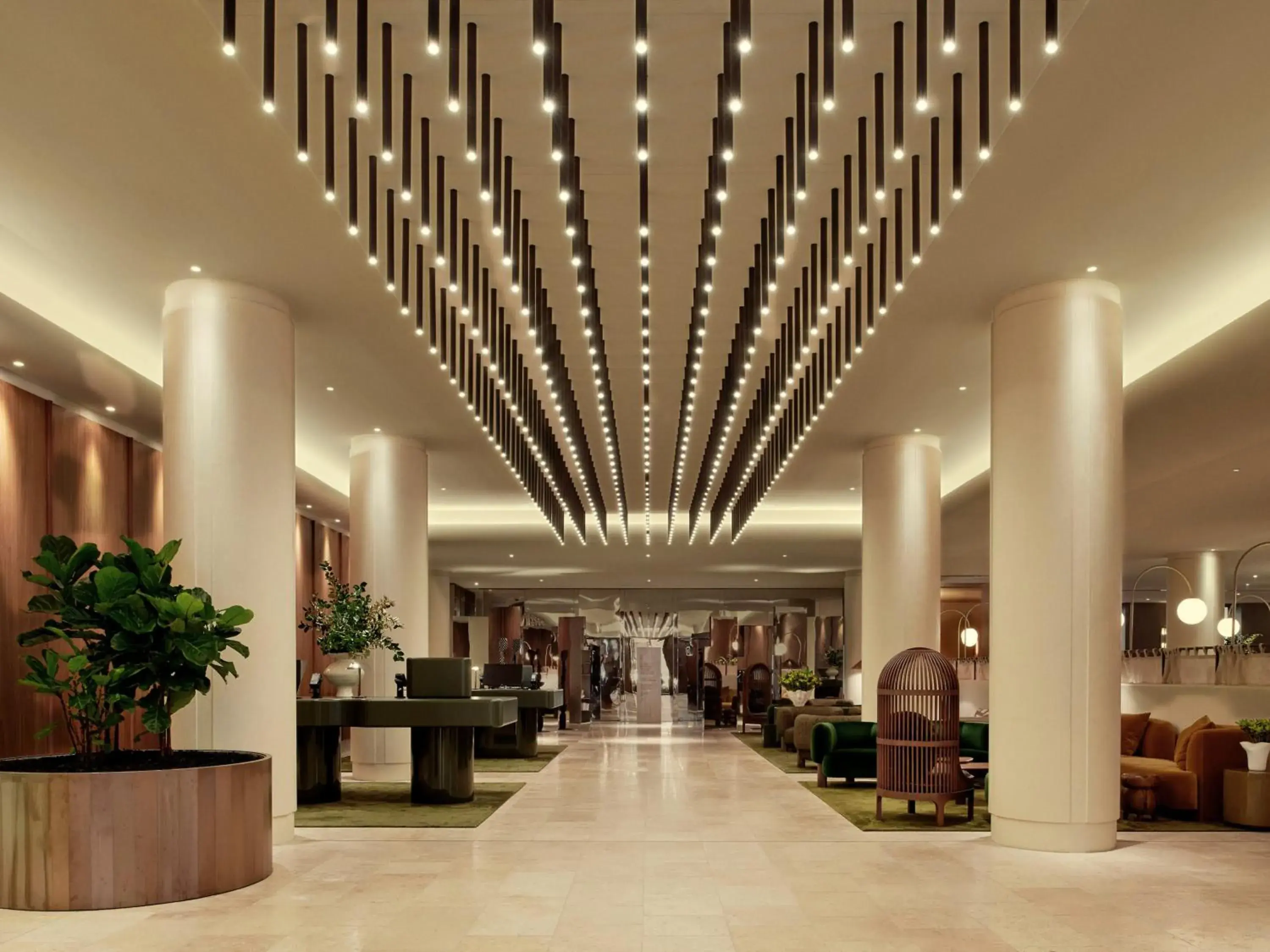 Lobby or reception in Sofitel Sydney Wentworth Lobby or reception in Sofitel Sydney Wentworth