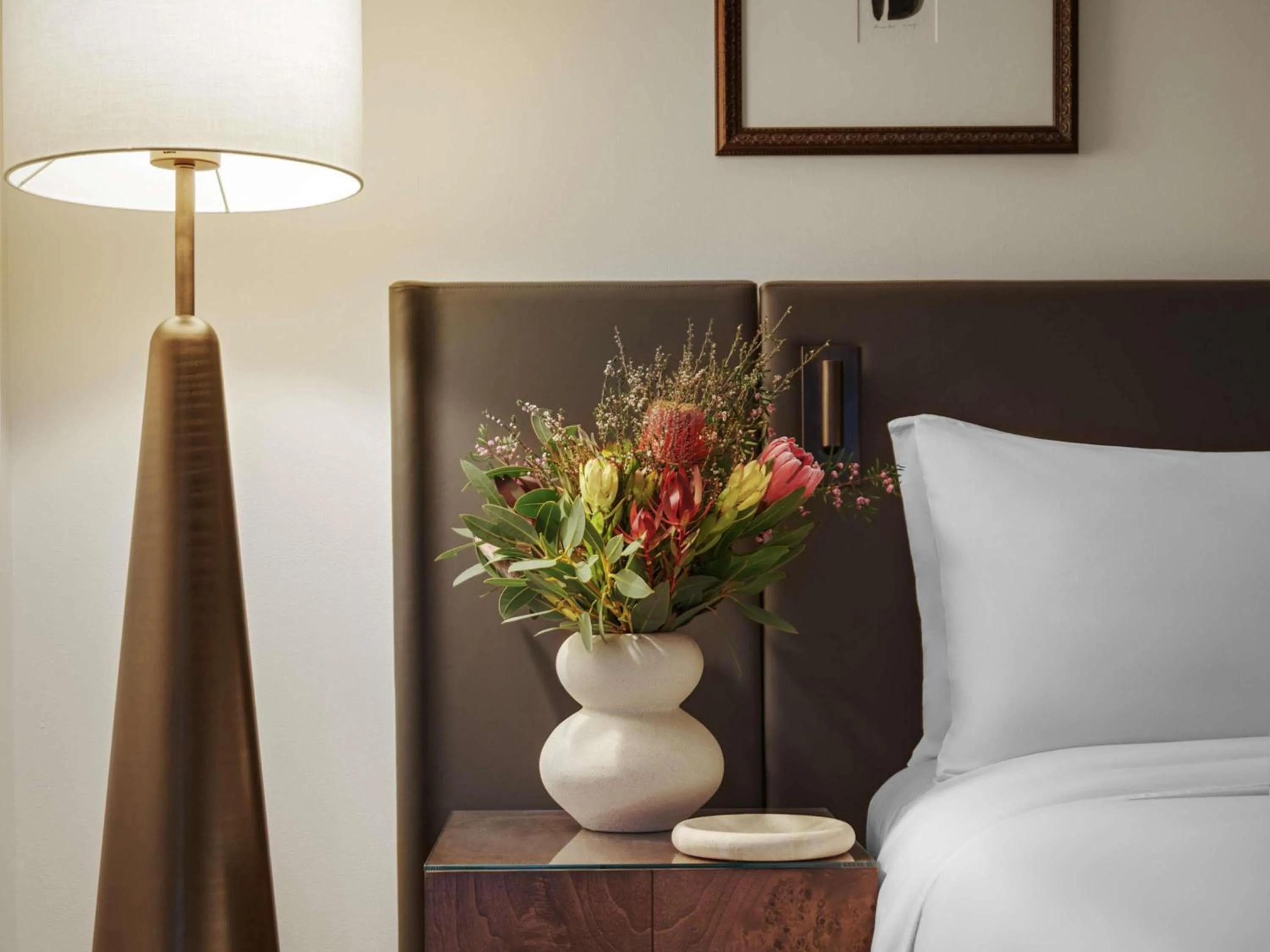 Bedroom, Bed in Sofitel Sydney Wentworth