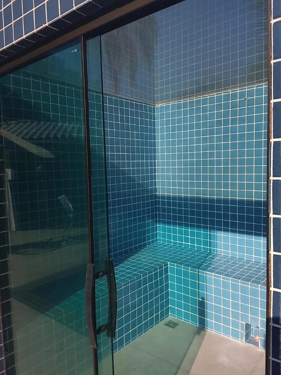 Steam room in Pousada Dona Carmita