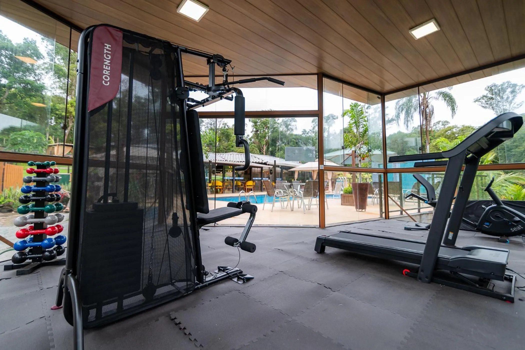 Fitness centre/facilities in Pousada Dona Carmita