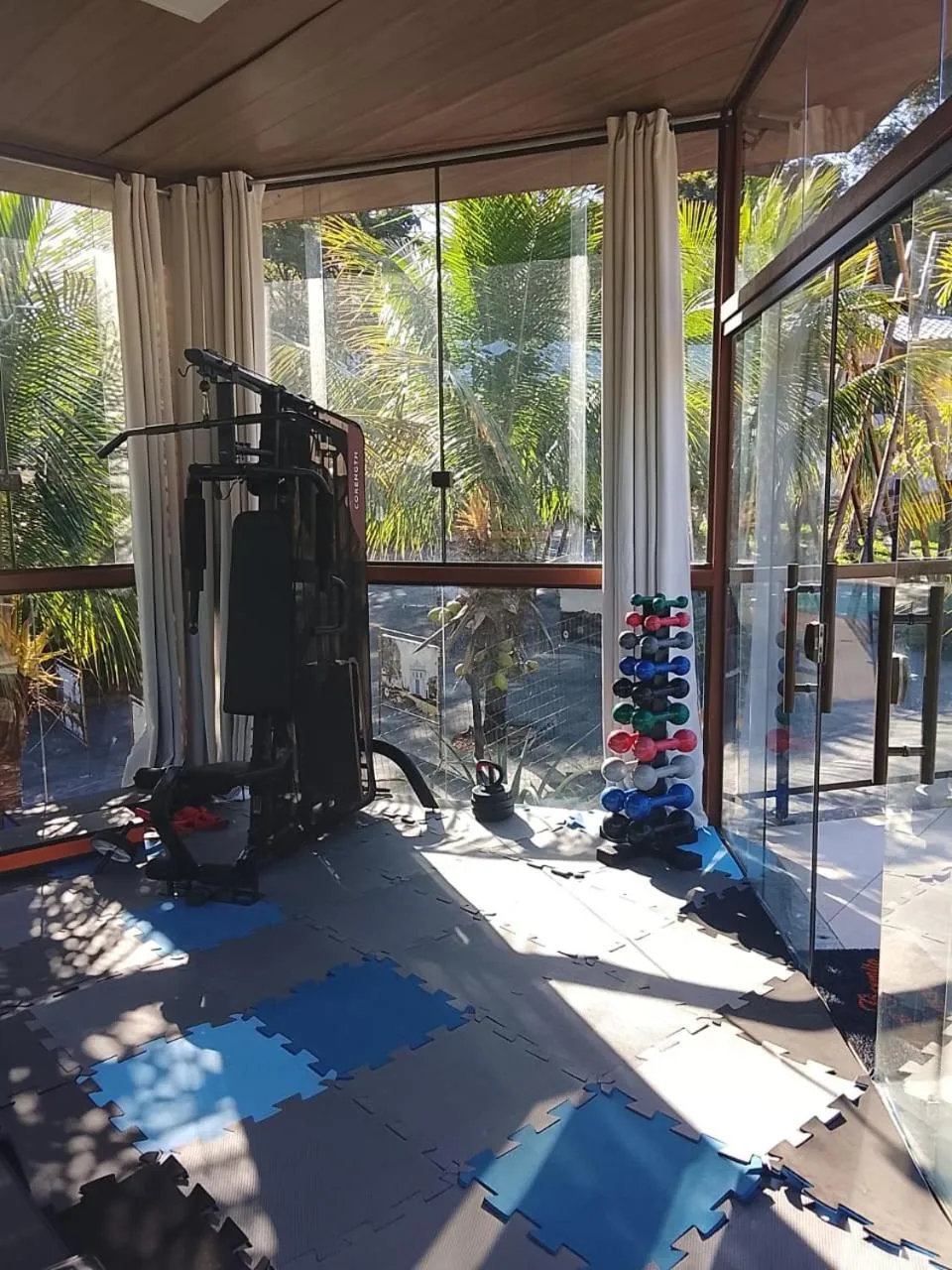 Fitness centre/facilities in Pousada Dona Carmita