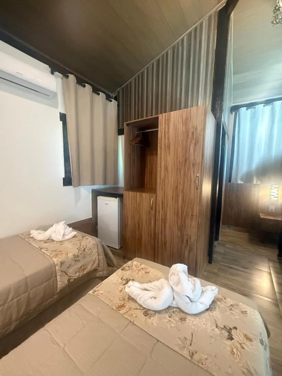 Bed in Pousada Dona Carmita