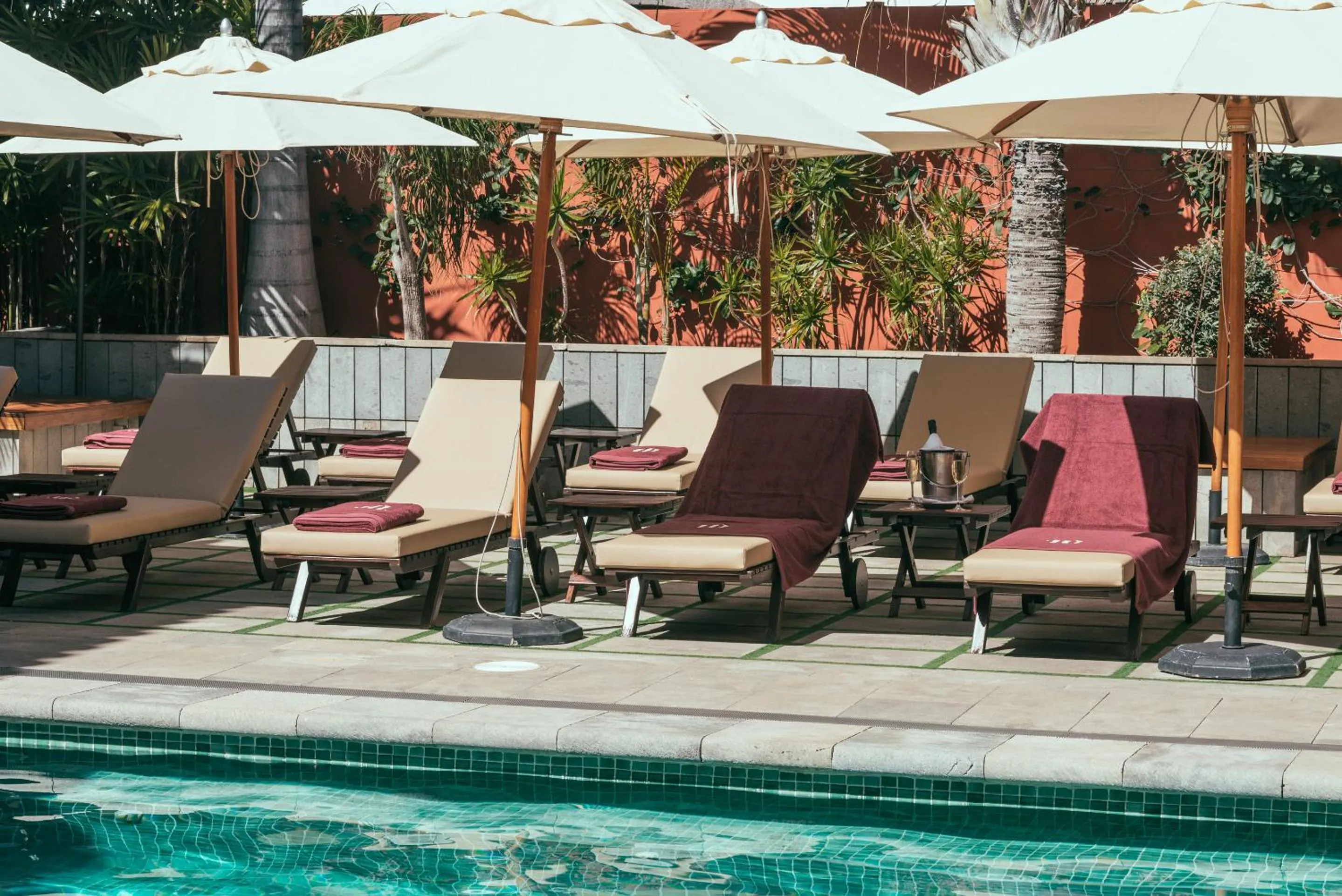 Swimming pool in Hotel San Roque