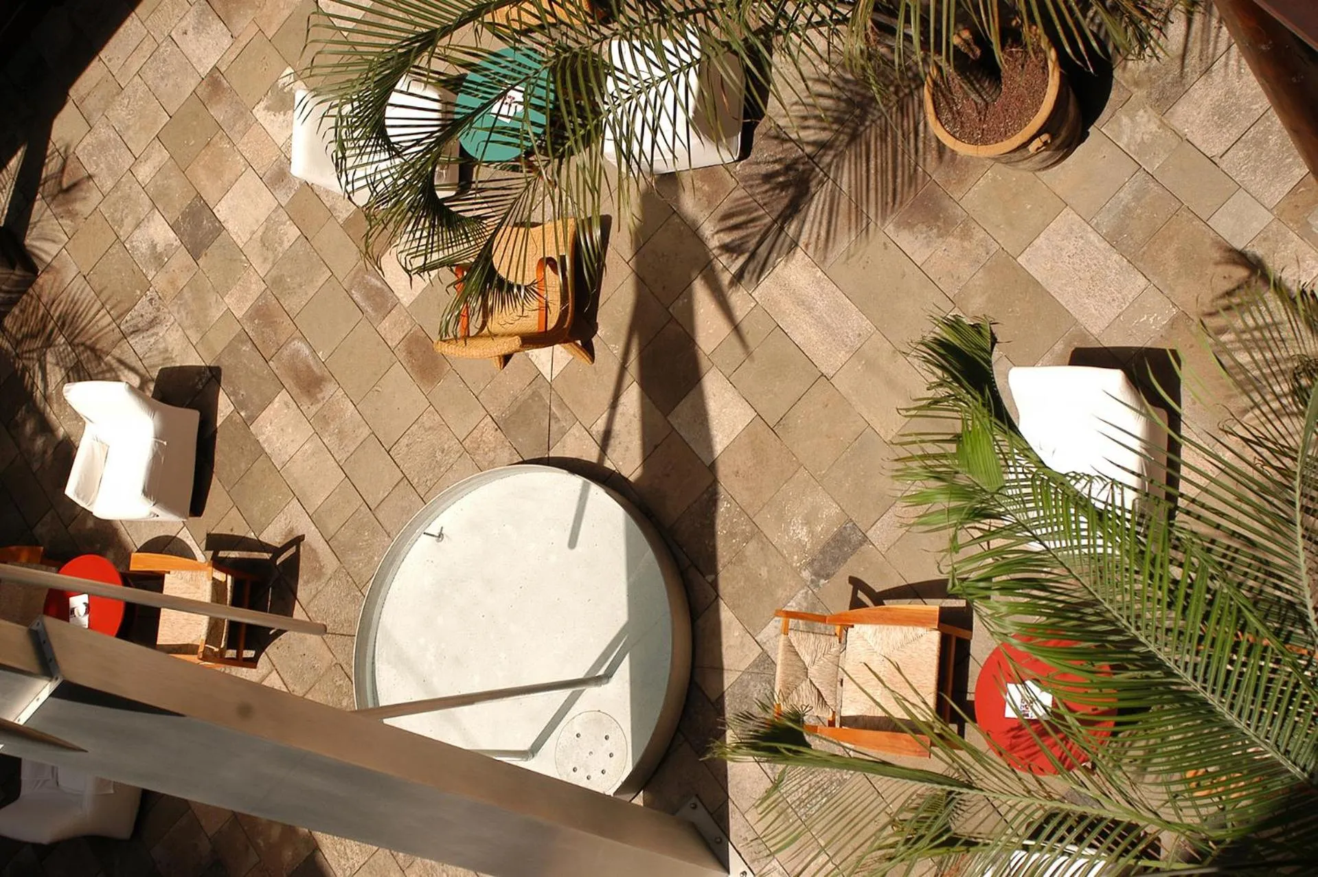 Patio in Hotel San Roque