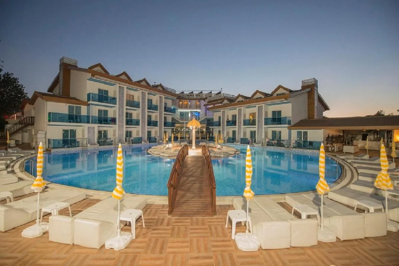 Swimming pool in Ocean Blue High Class Hotel & SPA